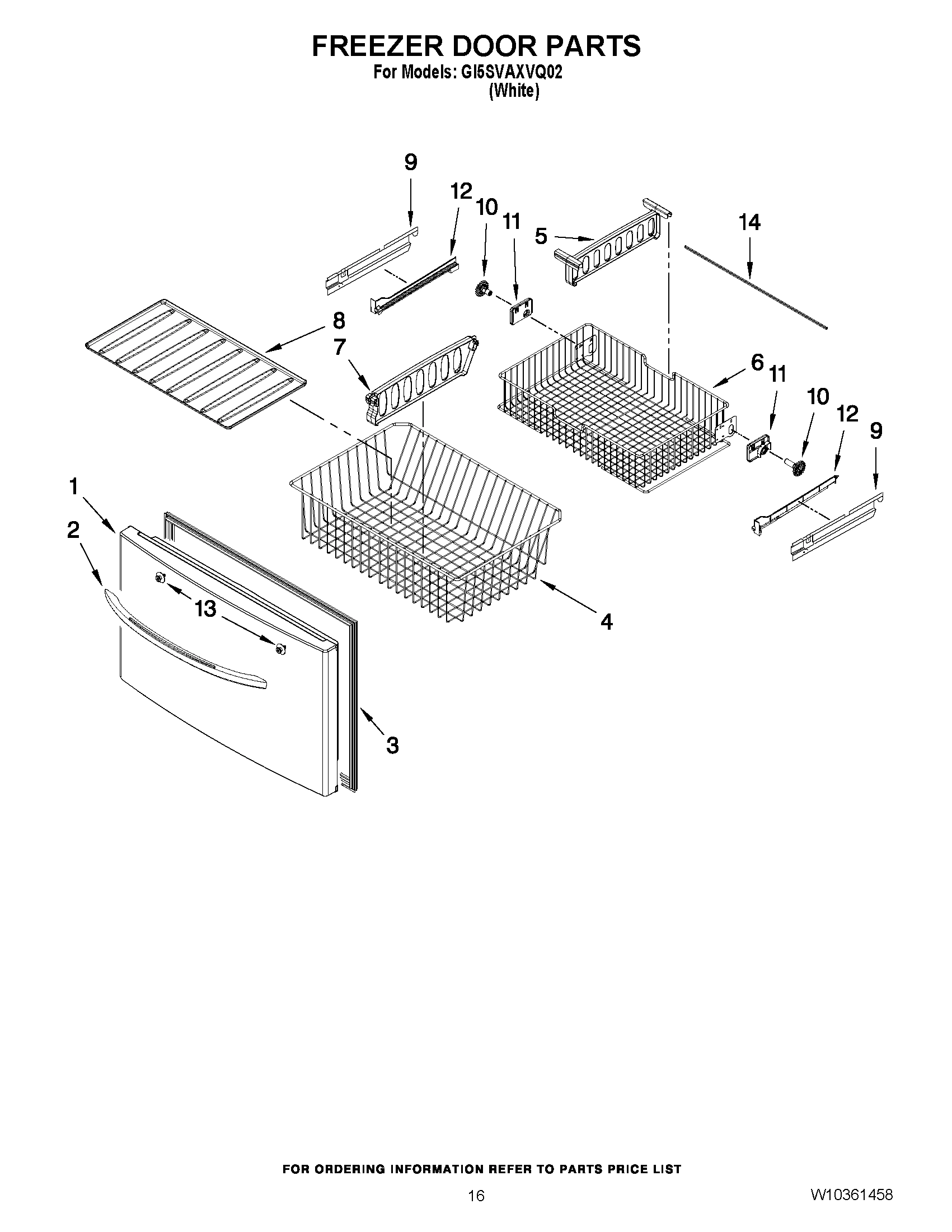 09 - FREEZER DOOR PARTS