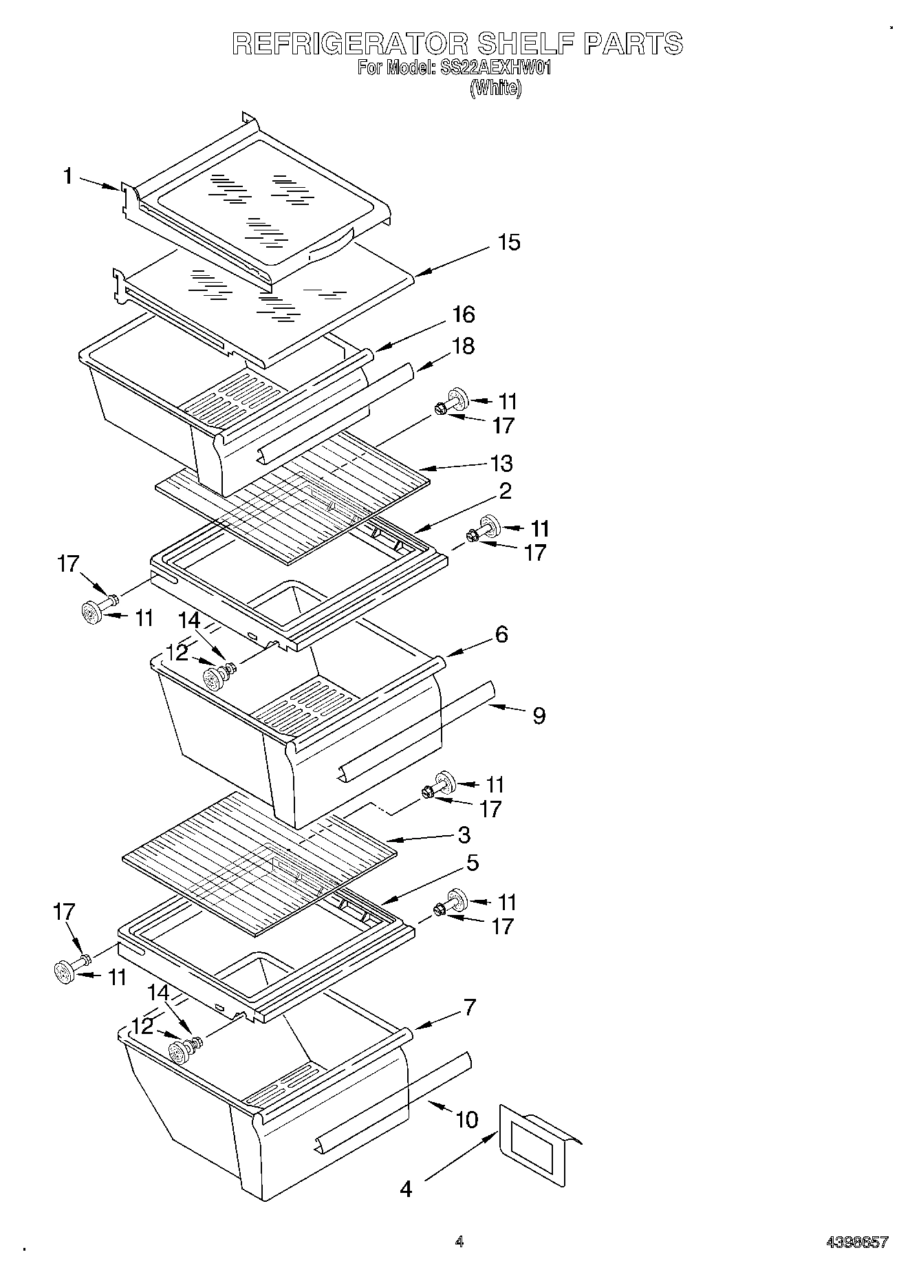 03 - REFRIGERATOR SHELF