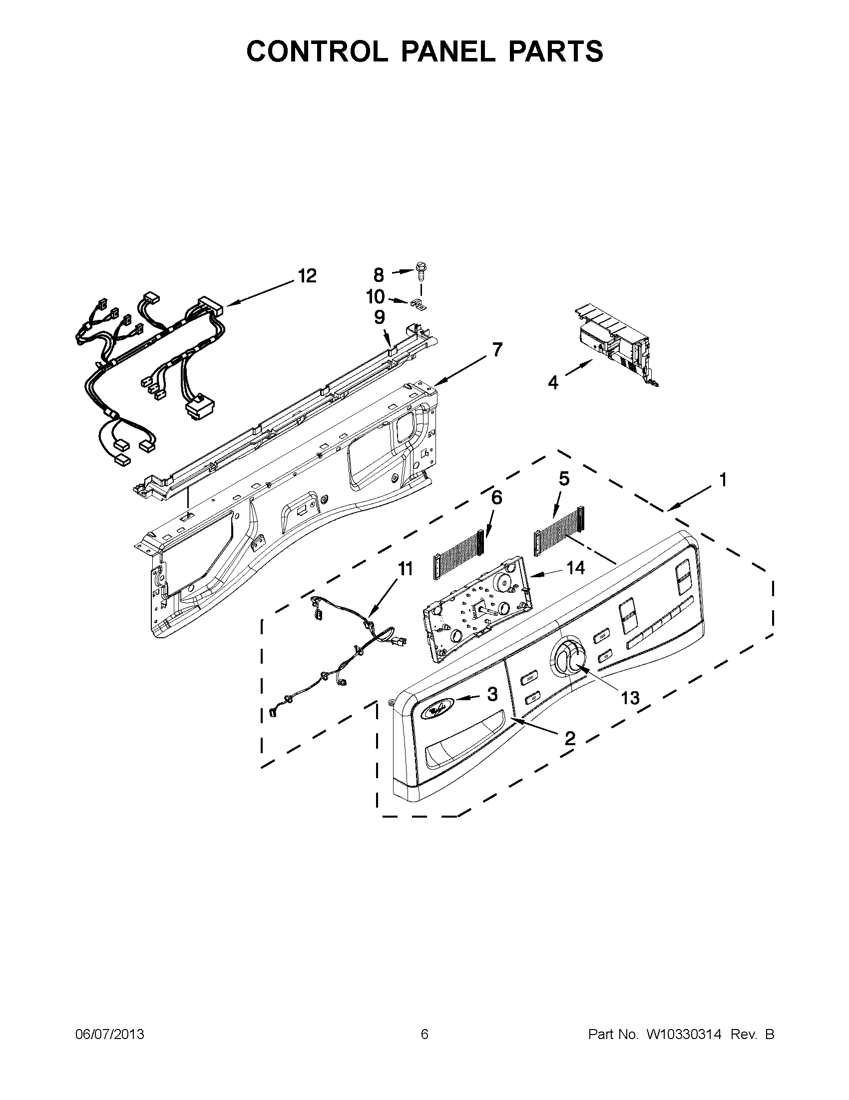 03 - CONTROL PANEL PARTS