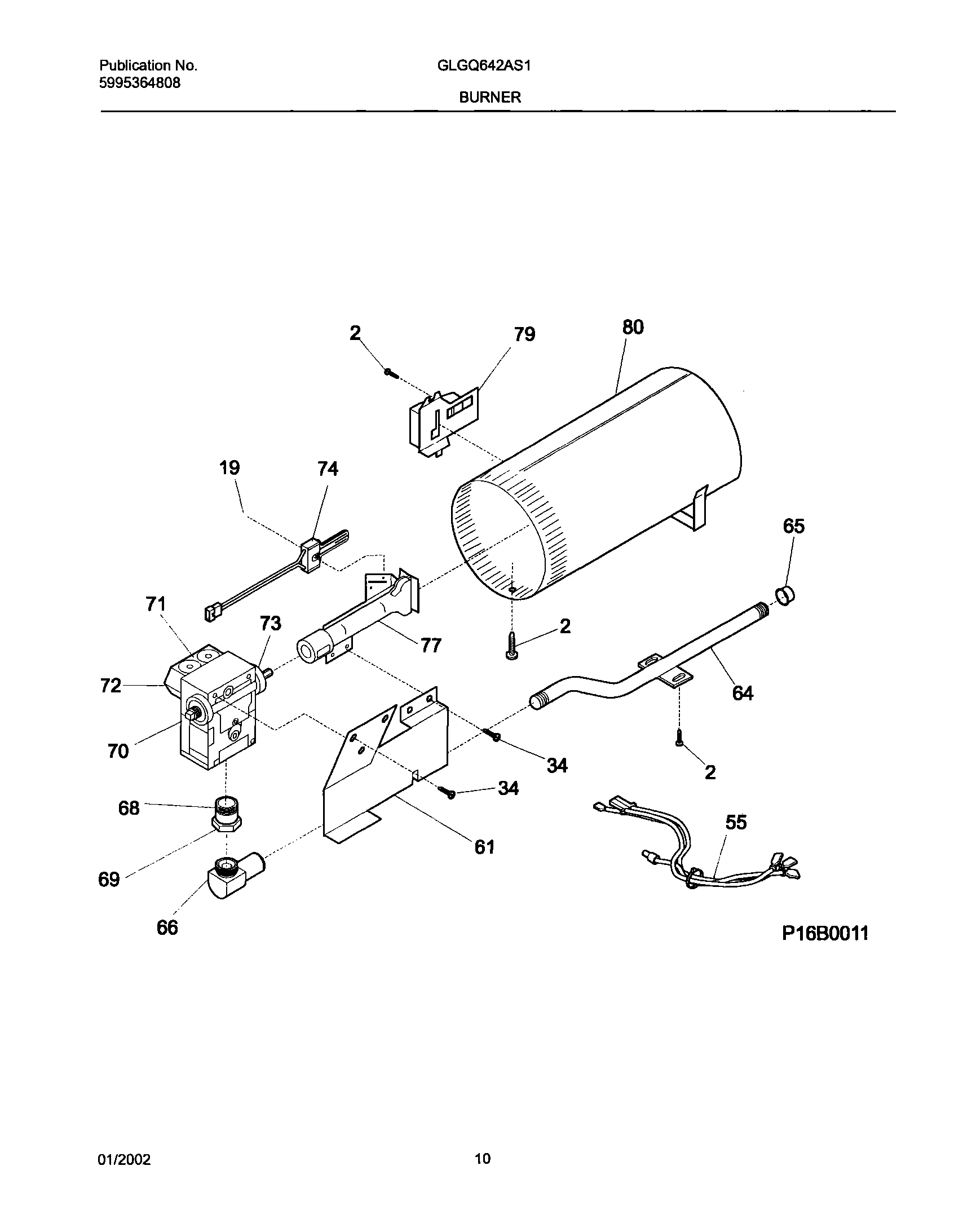 11 - BURNER,VALVE