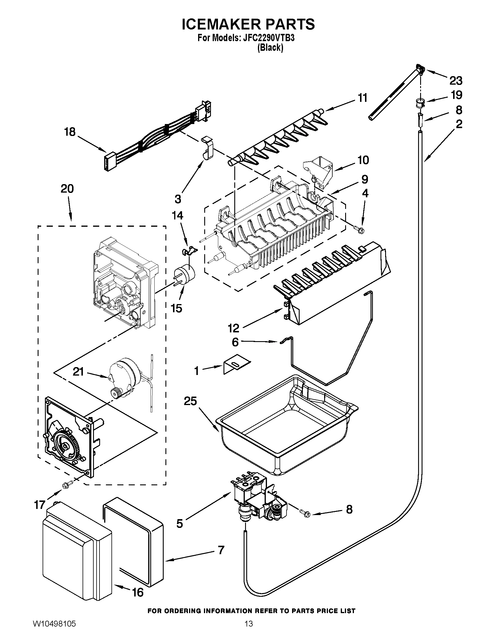 07 - ICEMAKER PARTS