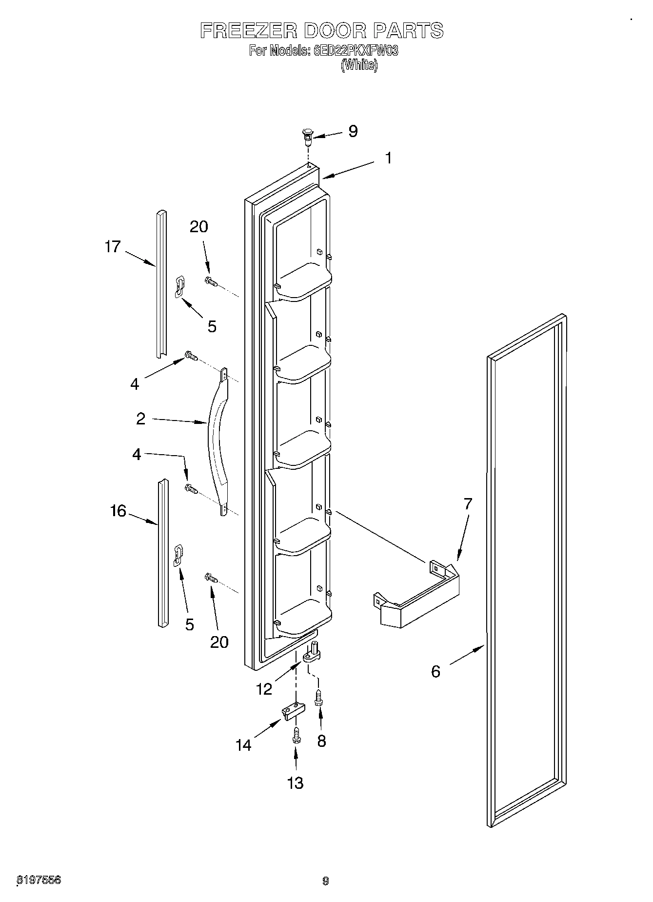 06 - FREEZER DOOR