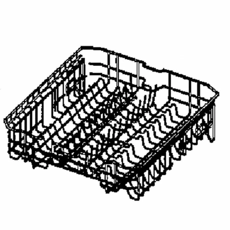 DD67-00131A Samsung Basket Middle Assembly