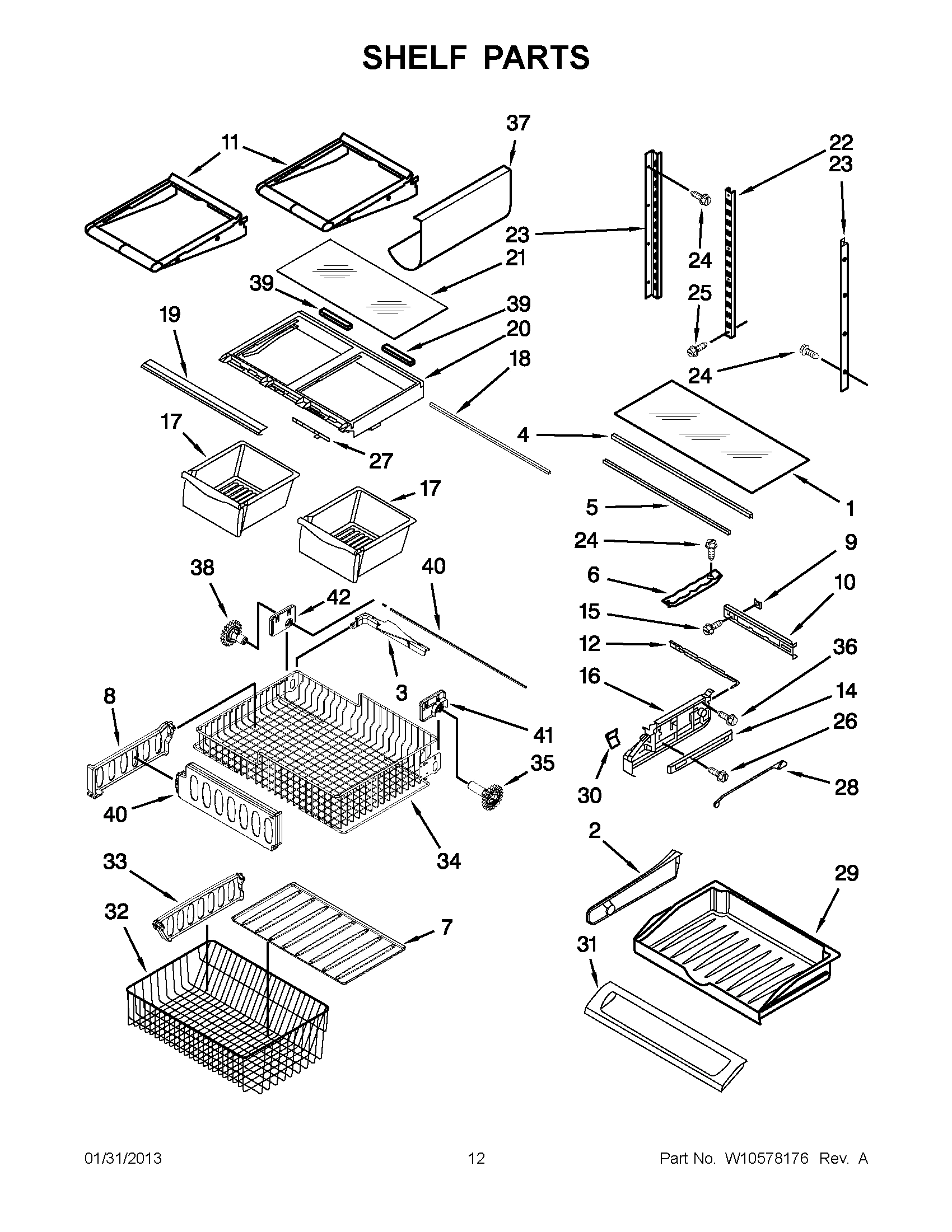 06 - SHELF PARTS