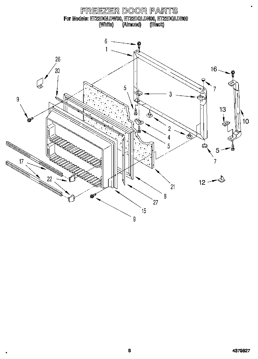 04 - FREEZER DOOR