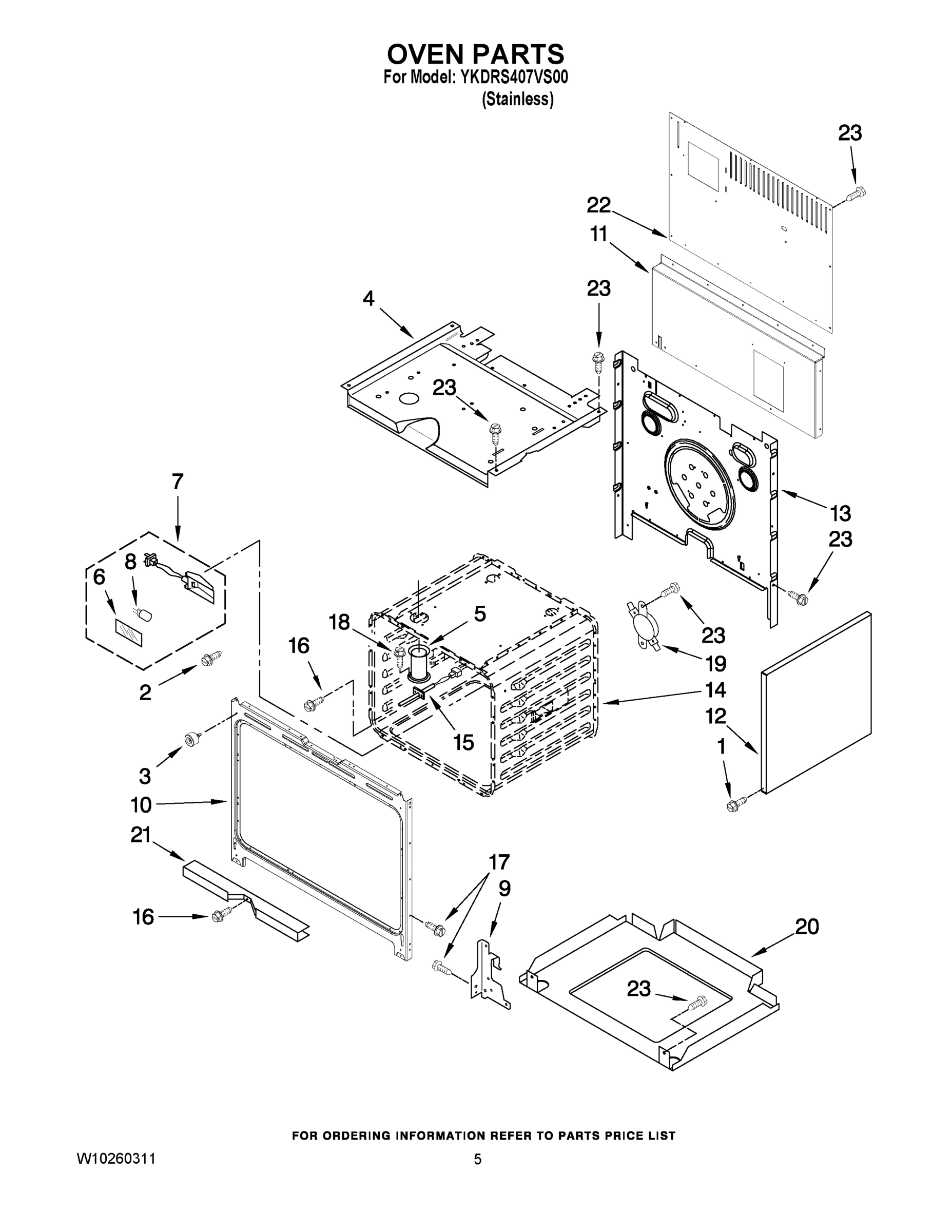 03 - OVEN PARTS