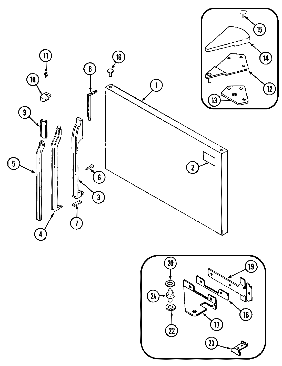 03 - FREEZER OUTER DOOR
