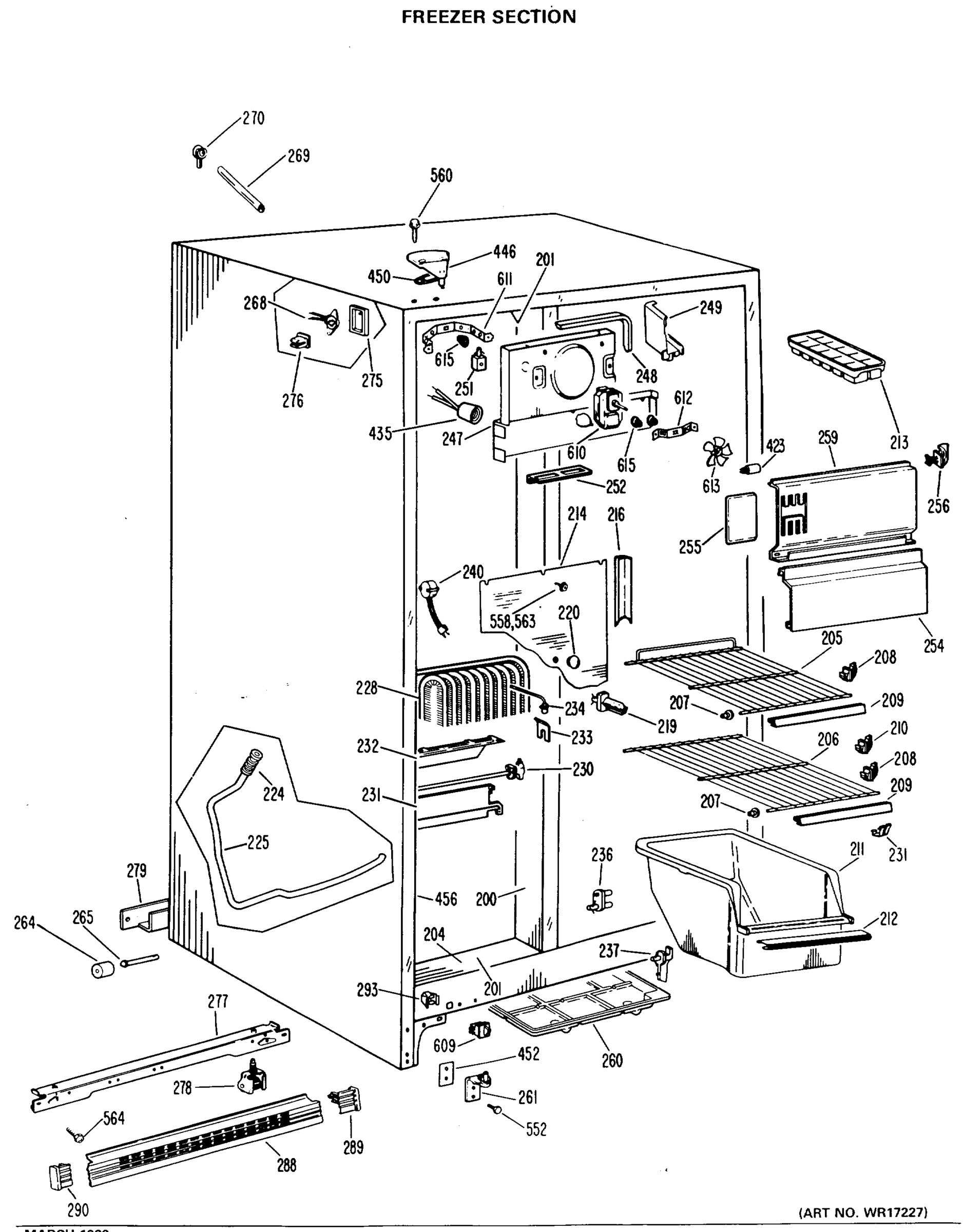 FREEZER SECTION