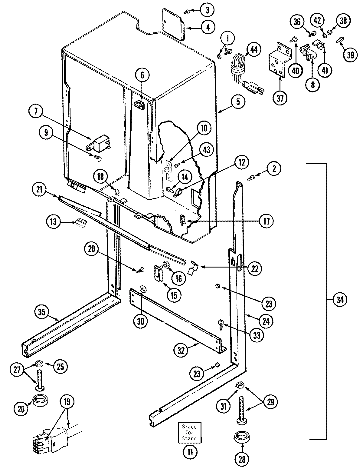 03 - CABINET-DRYER (LSE7804ACM & ADM)