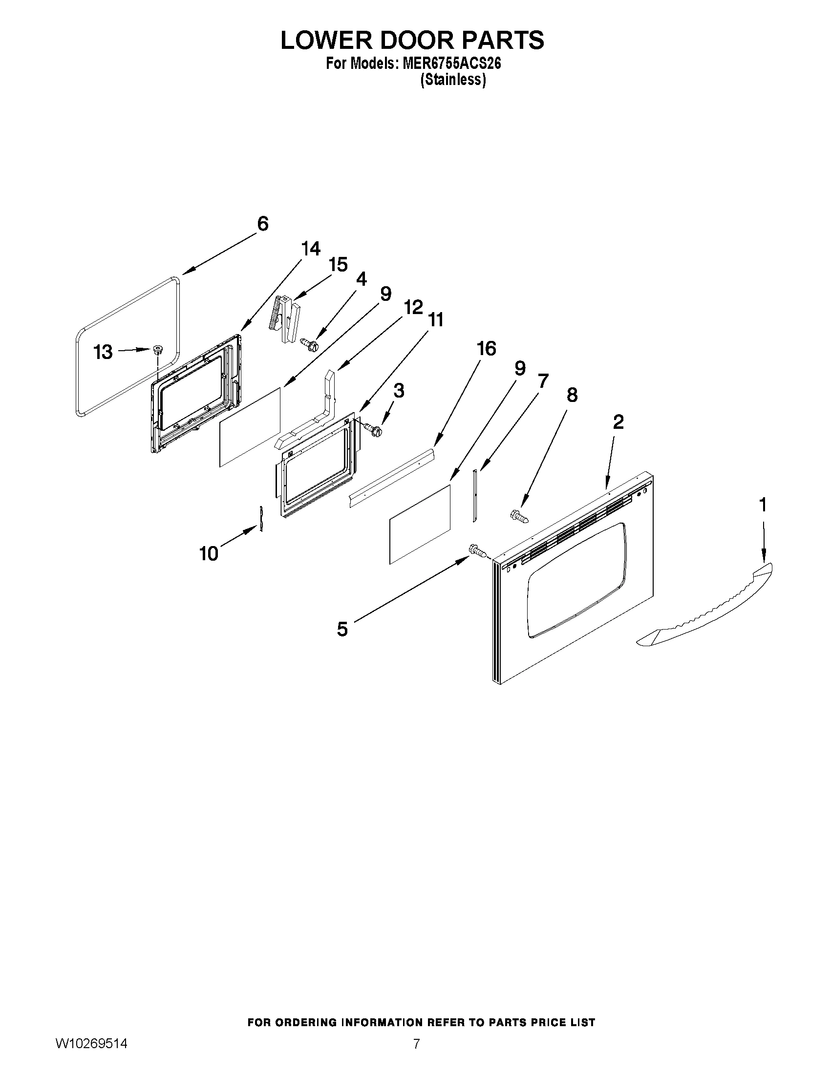 05 - LOWER DOOR PARTS
