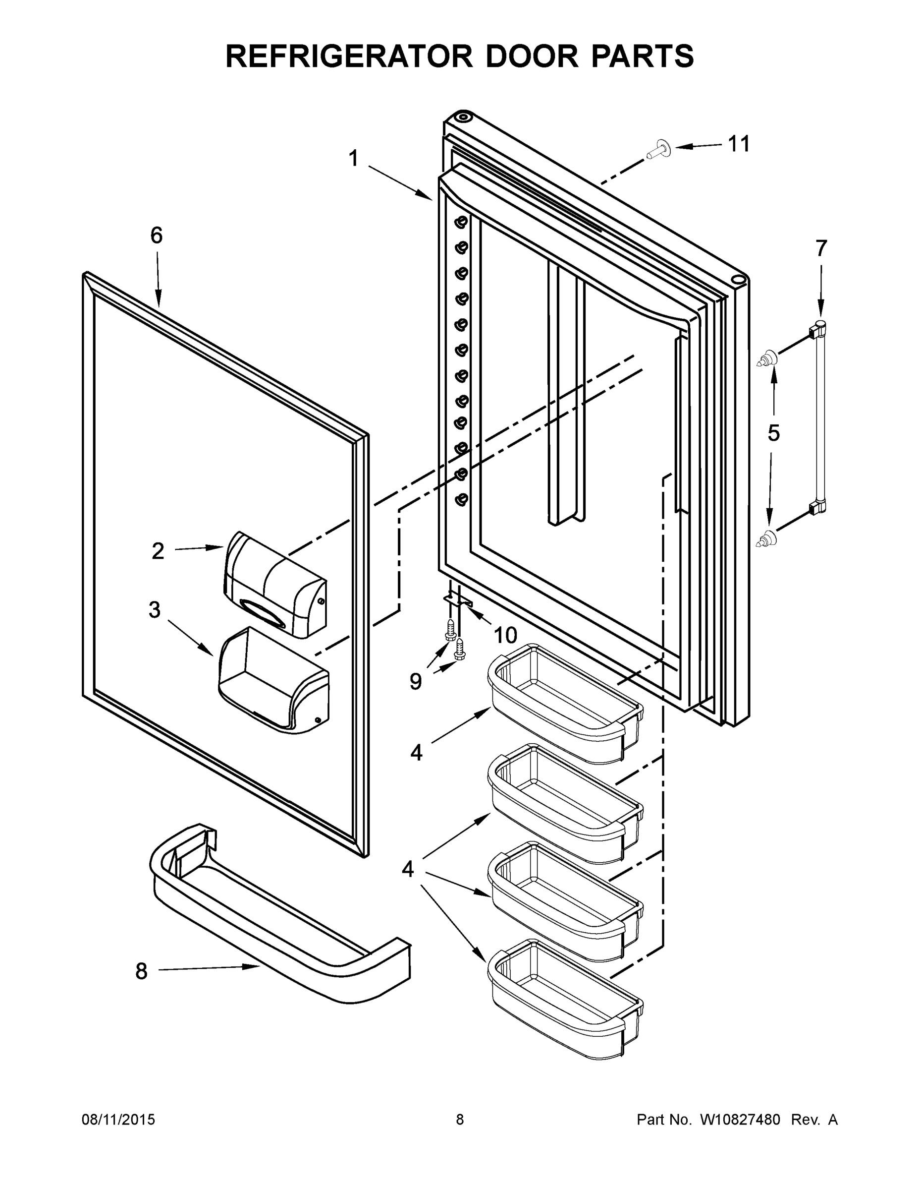 05 - REFRIGERATOR DOOR PARTS