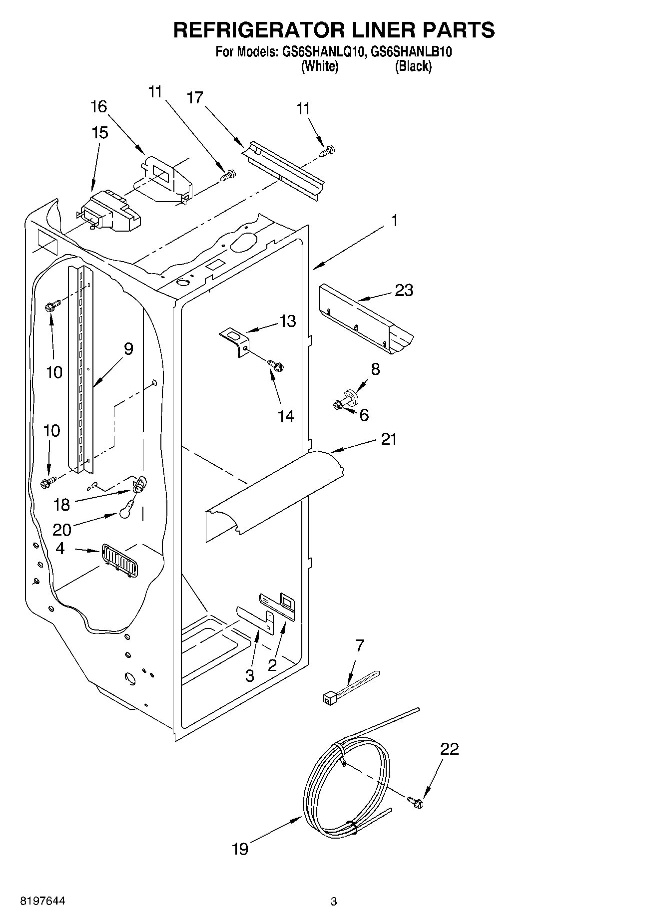 02 - REFRIGERATOR LINER