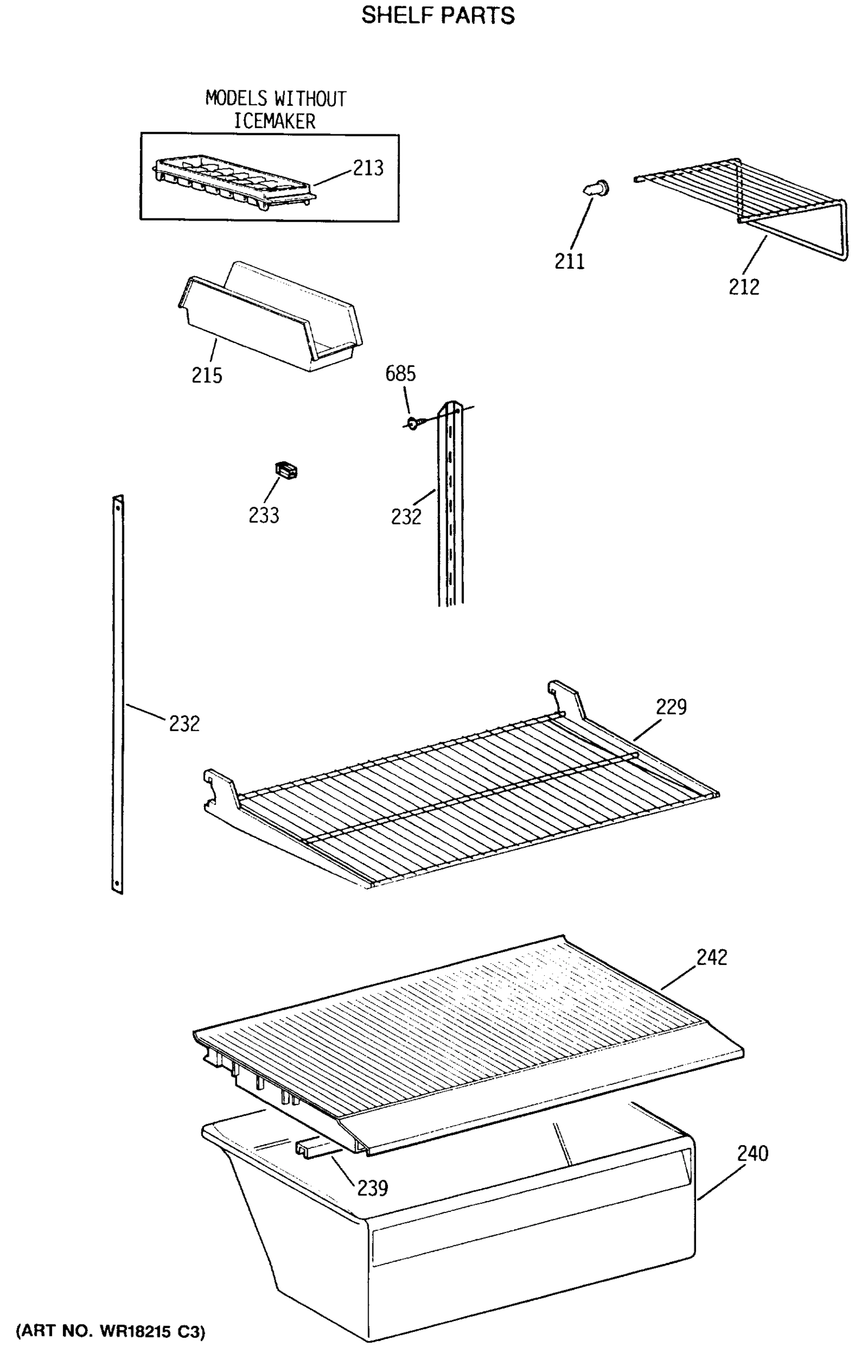 SHELF PARTS