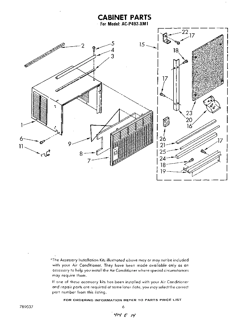 04 - CABINET PARTS