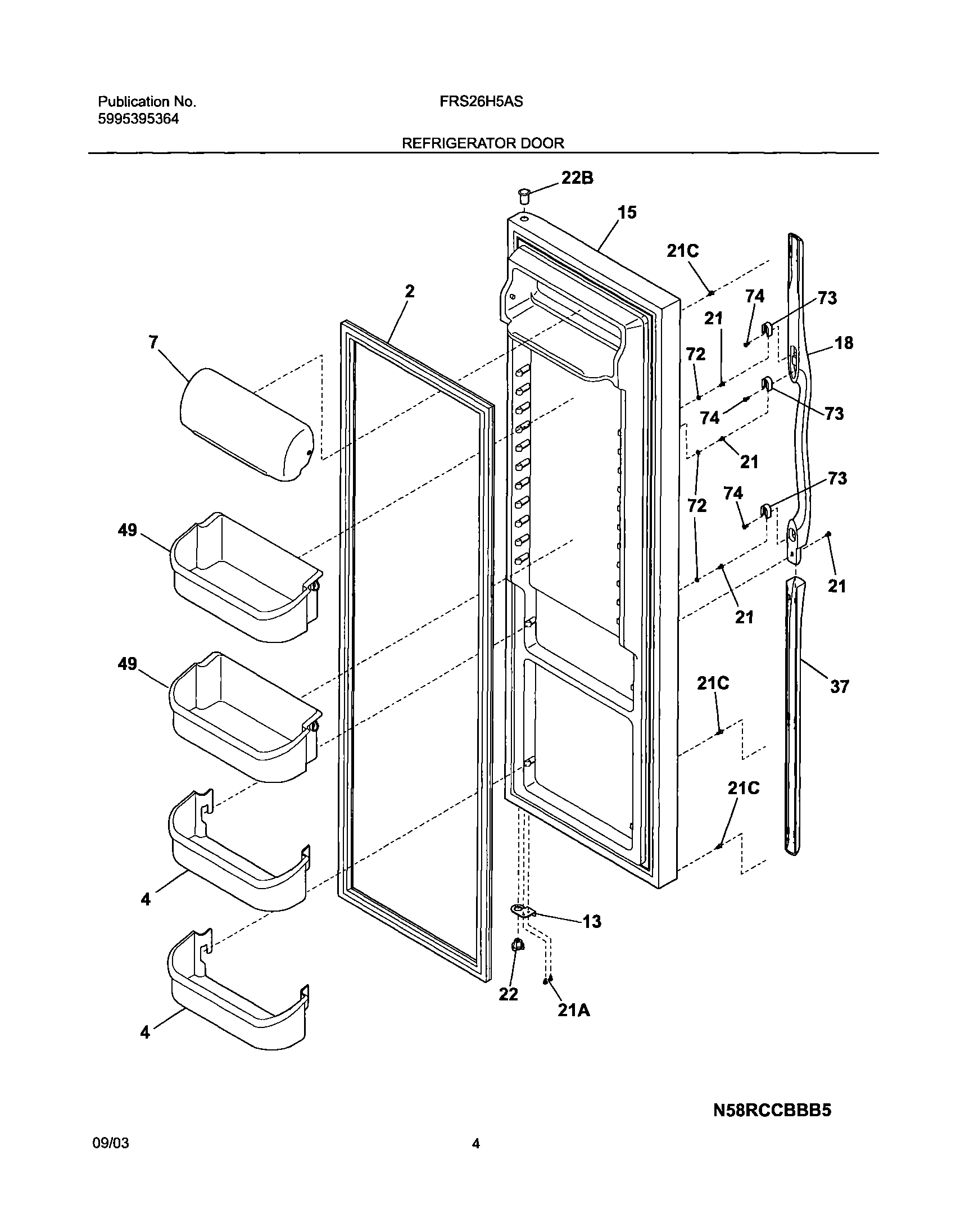 05 - REFRIGERATOR DOOR