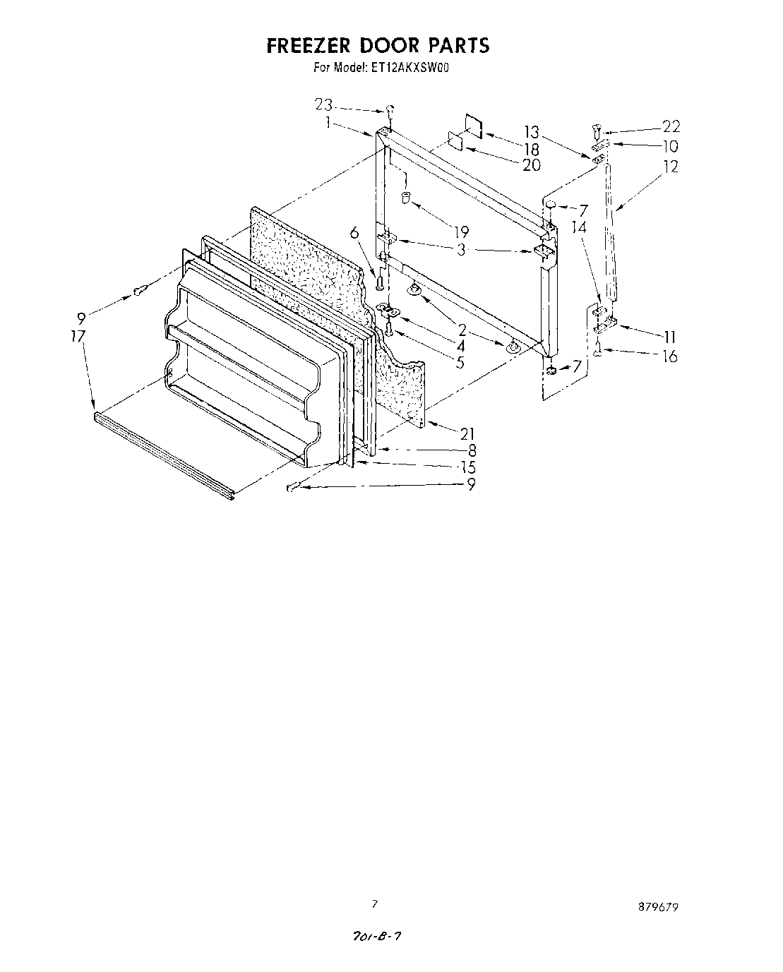 06 - FREEZER DOOR
