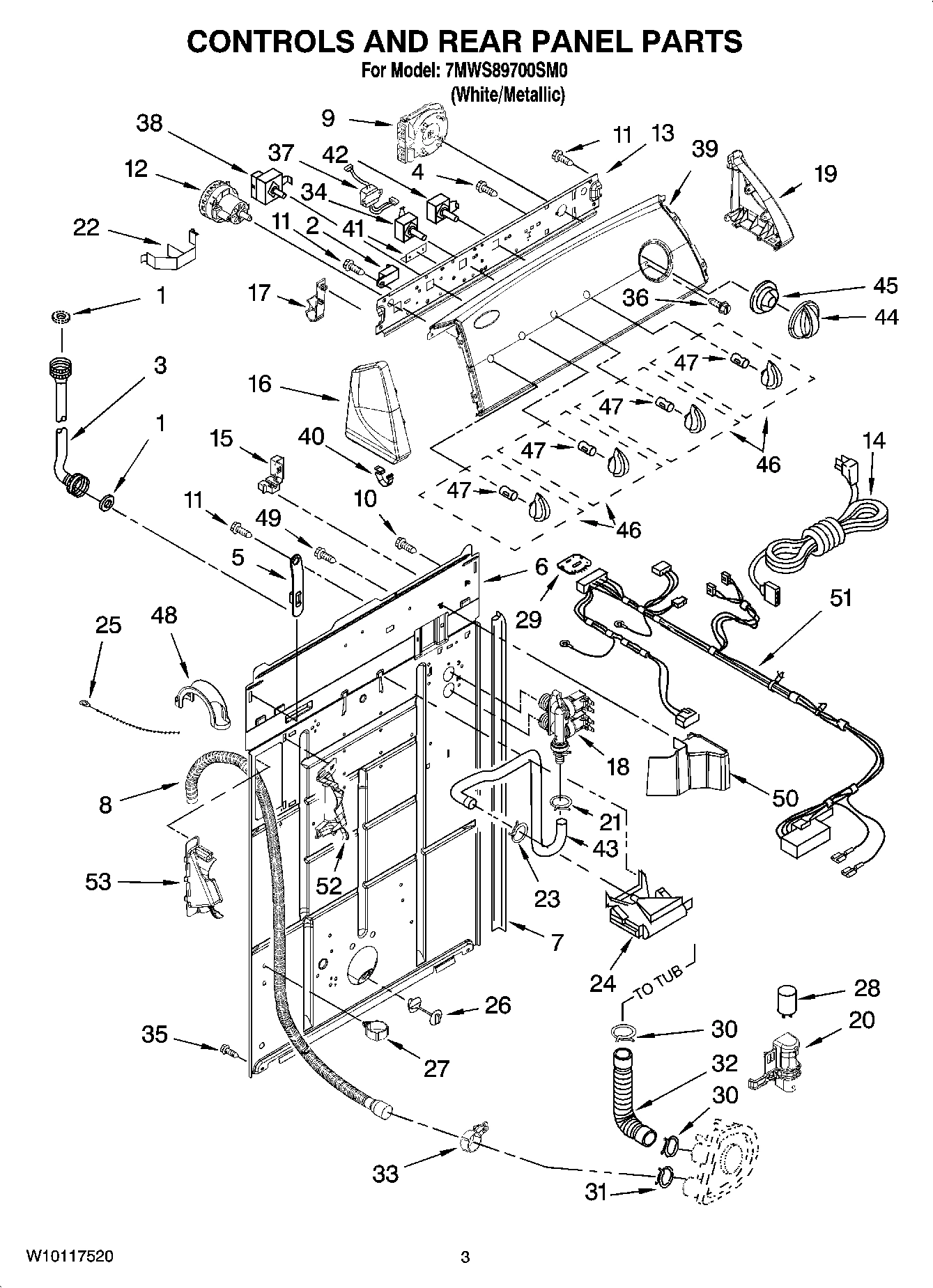 02 - CONTROLS AND REAR PANEL PARTS
