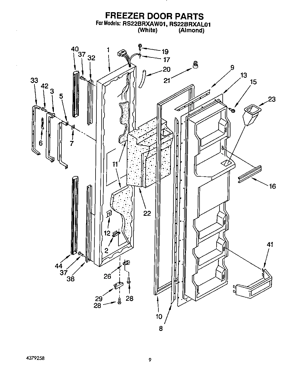 07 - FREEZER DOOR