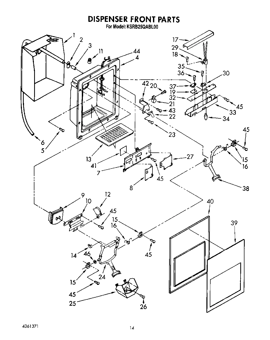09 - DISPENSER FRONT