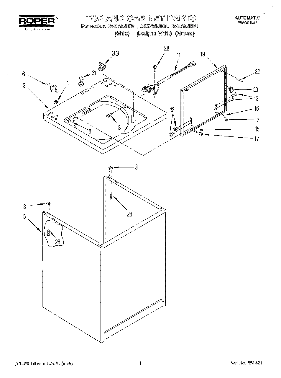 01 - TOP & CABINET