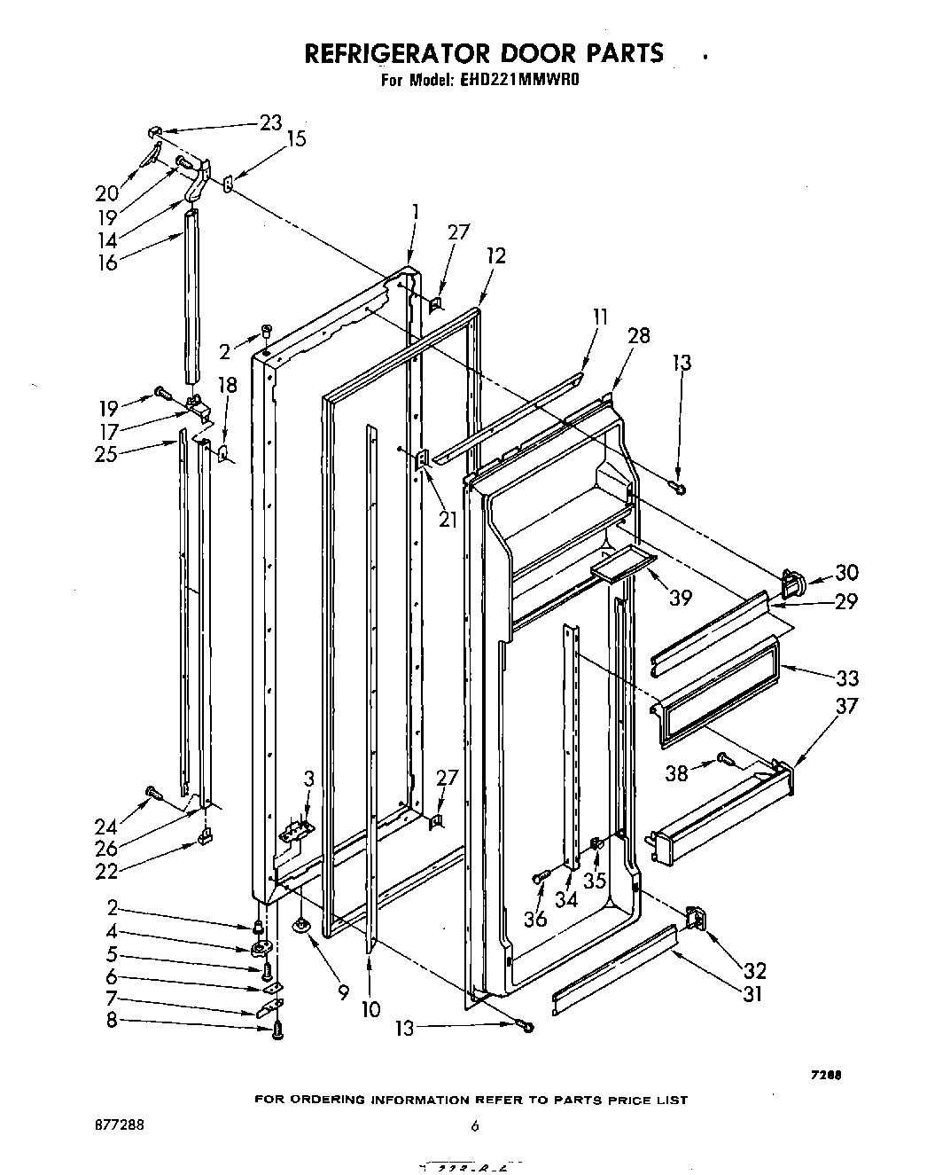 04 - REFRIGERATOR DOOR , LIT/OPTIONAL