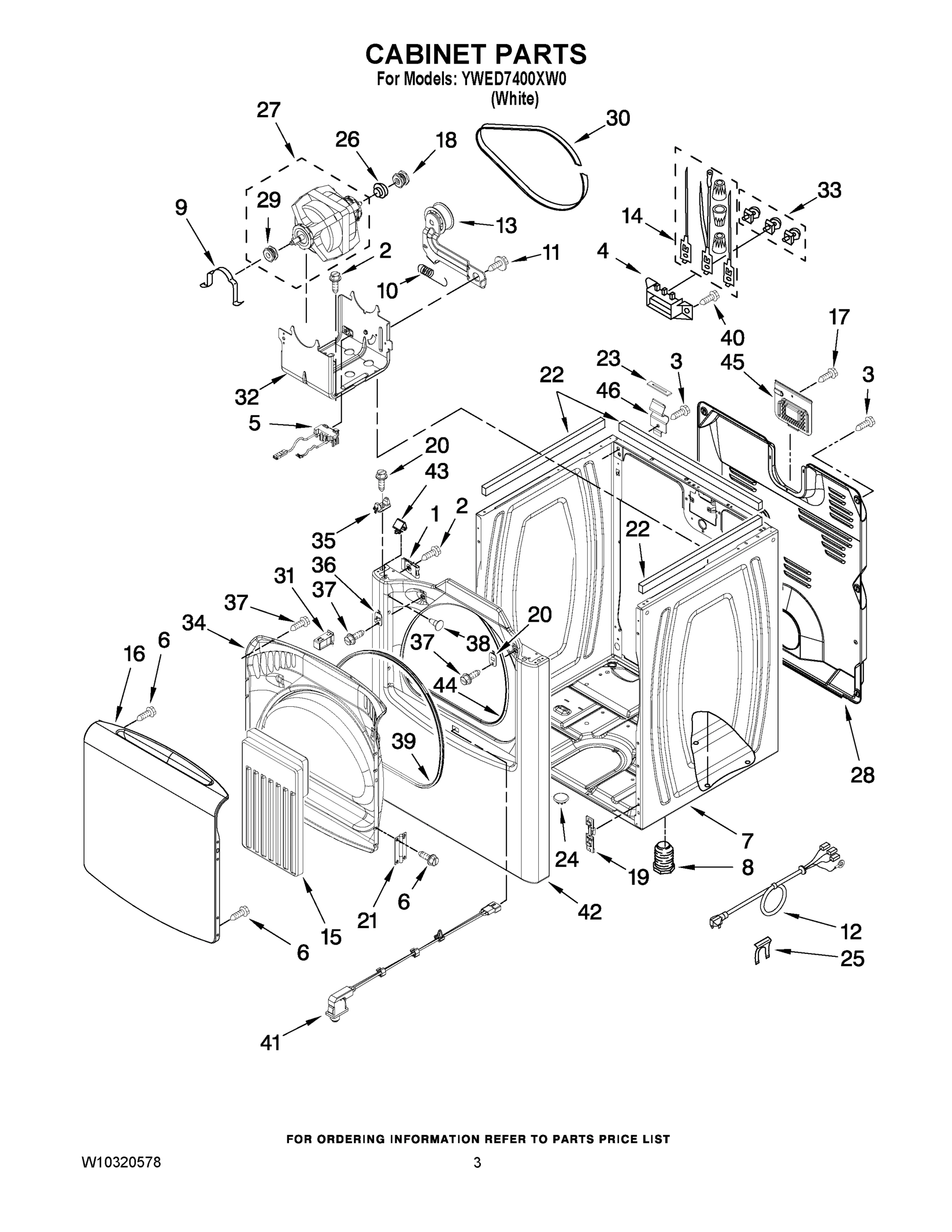 02 - CABINET PARTS