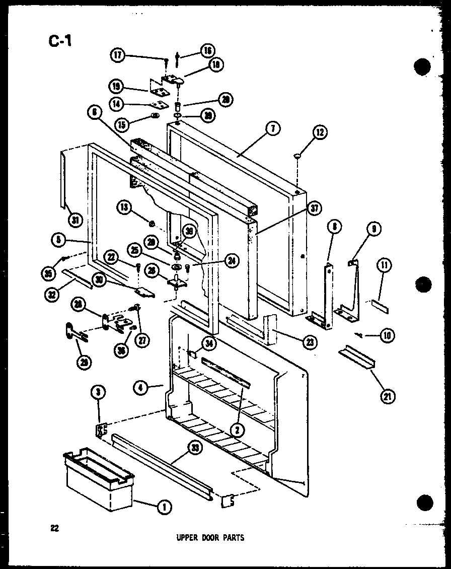 07 - UPPER DOOR PARTS