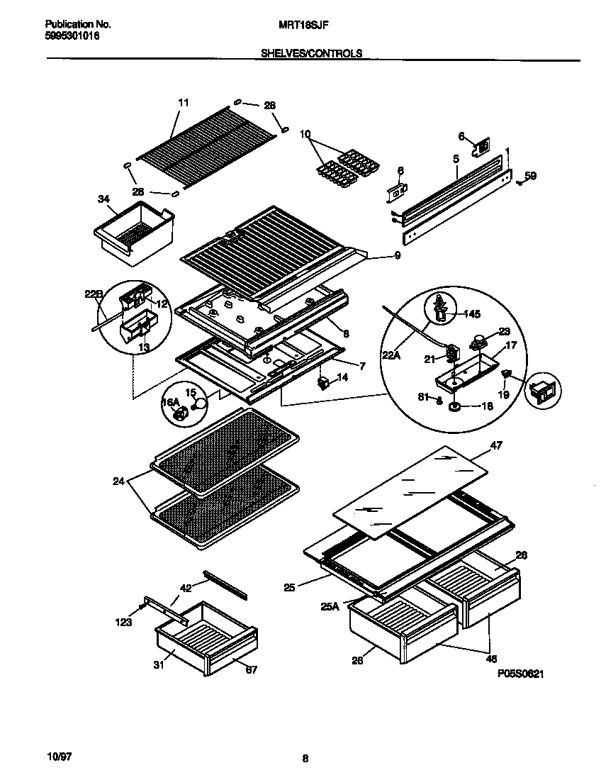05 - SHELVES/CONTROLS