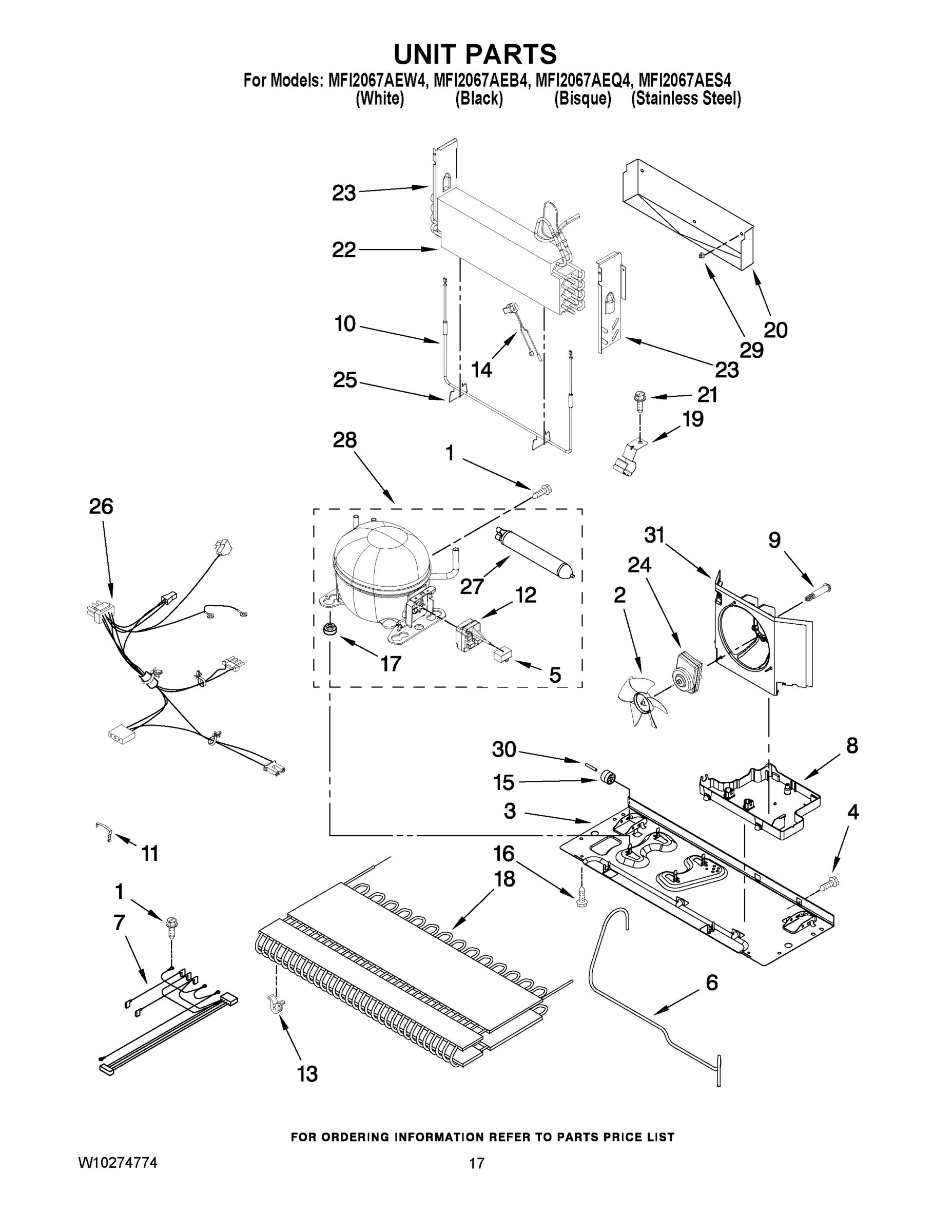 10 - UNIT PARTS