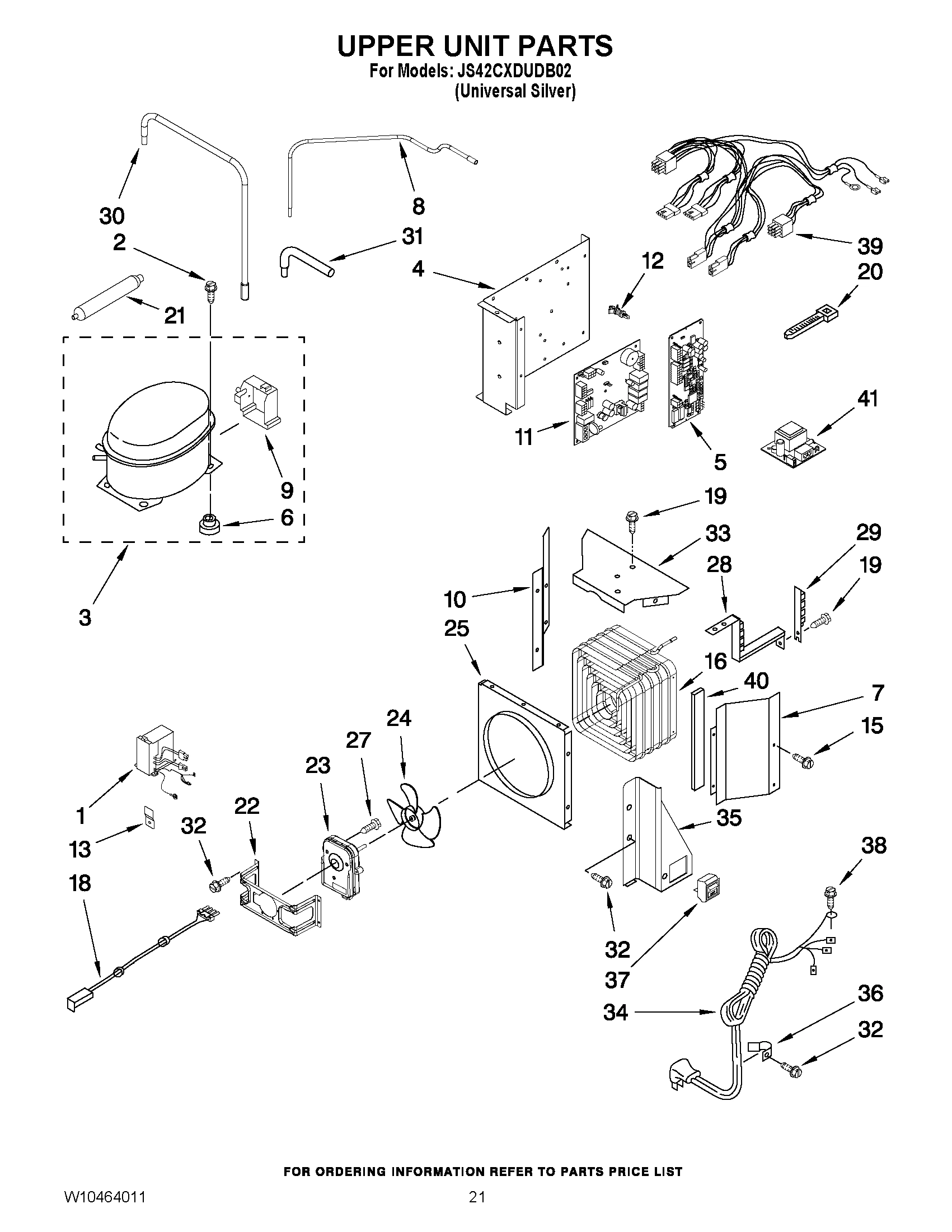13 - UPPER UNIT PARTS