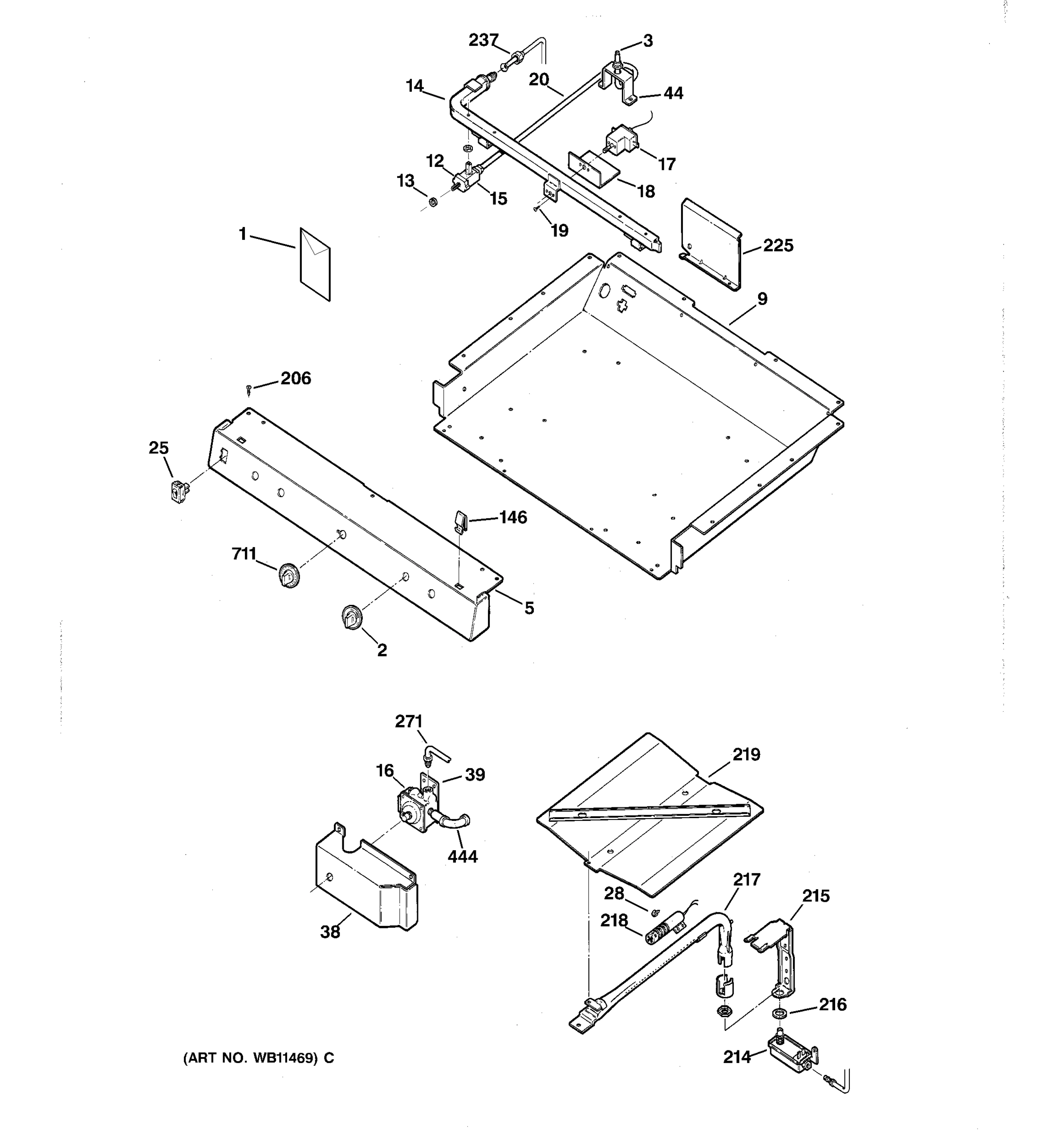 GAS & BURNER PARTS