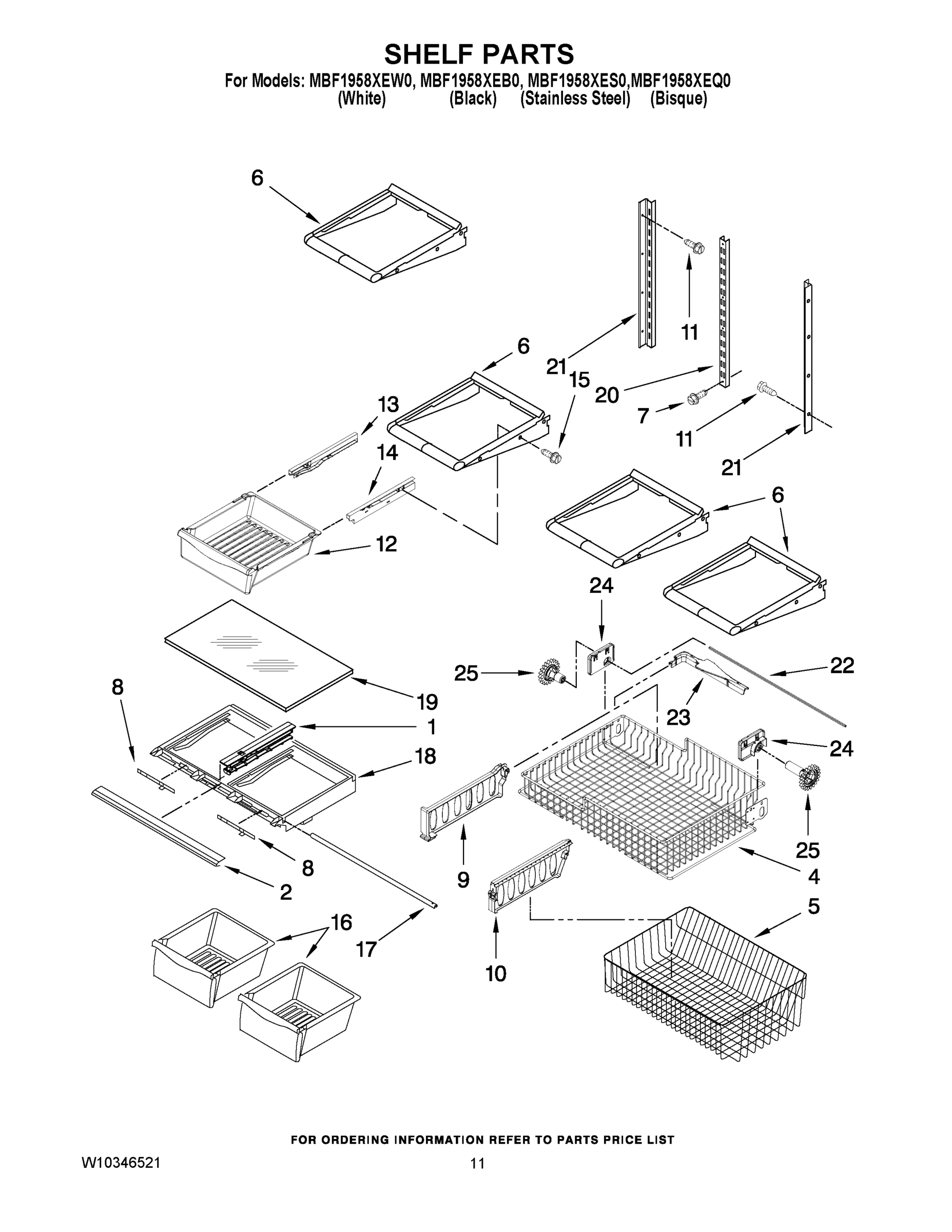 07 - SHELF PARTS