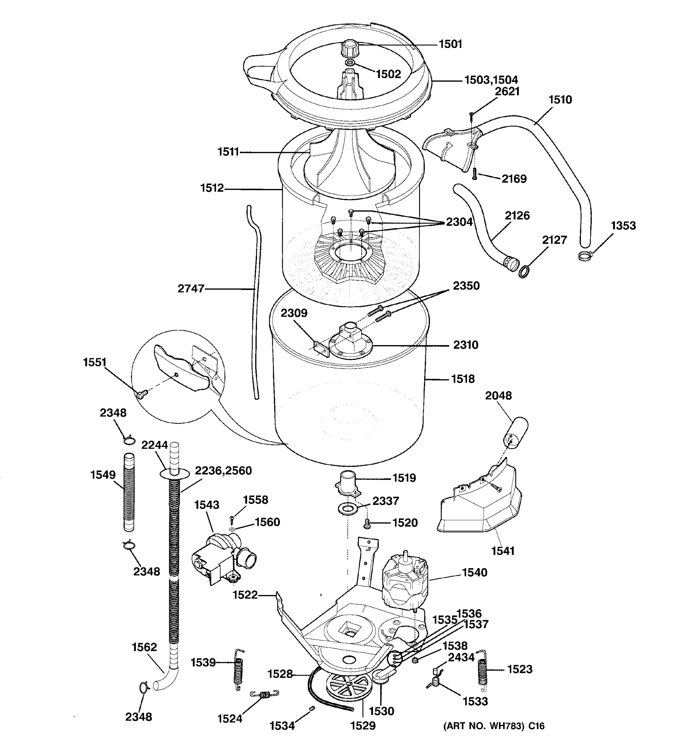 TUB & MOTOR