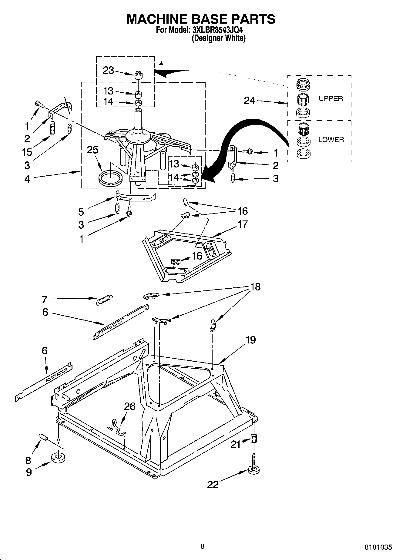 05 - MACHINE BASE PARTS