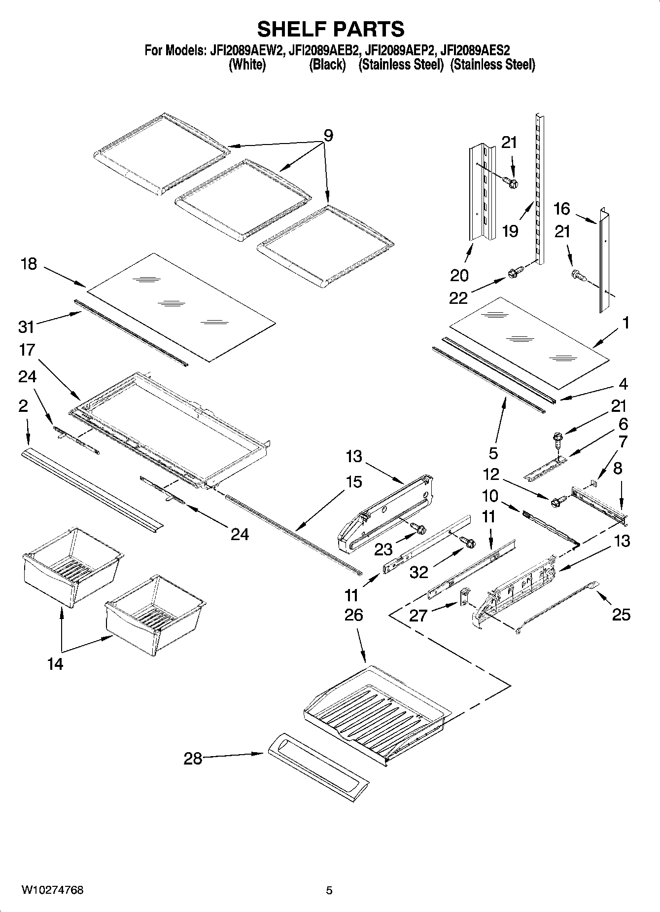 03 - SHELF PARTS