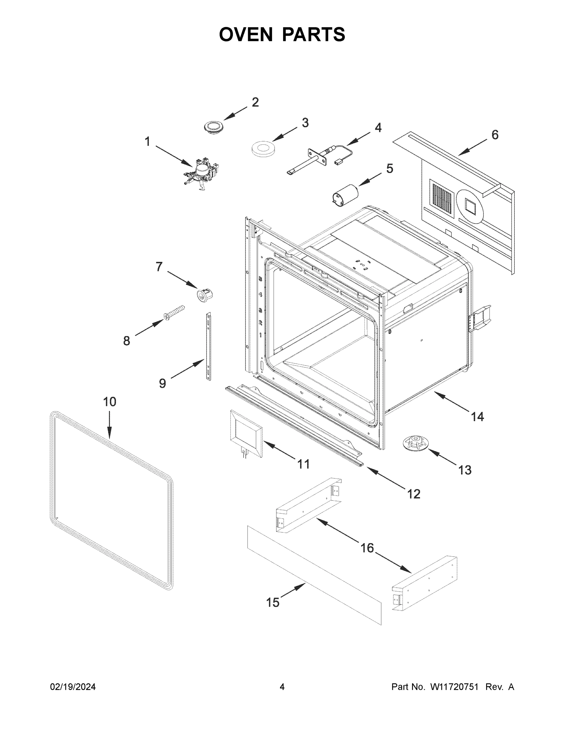 03 - OVEN PARTS