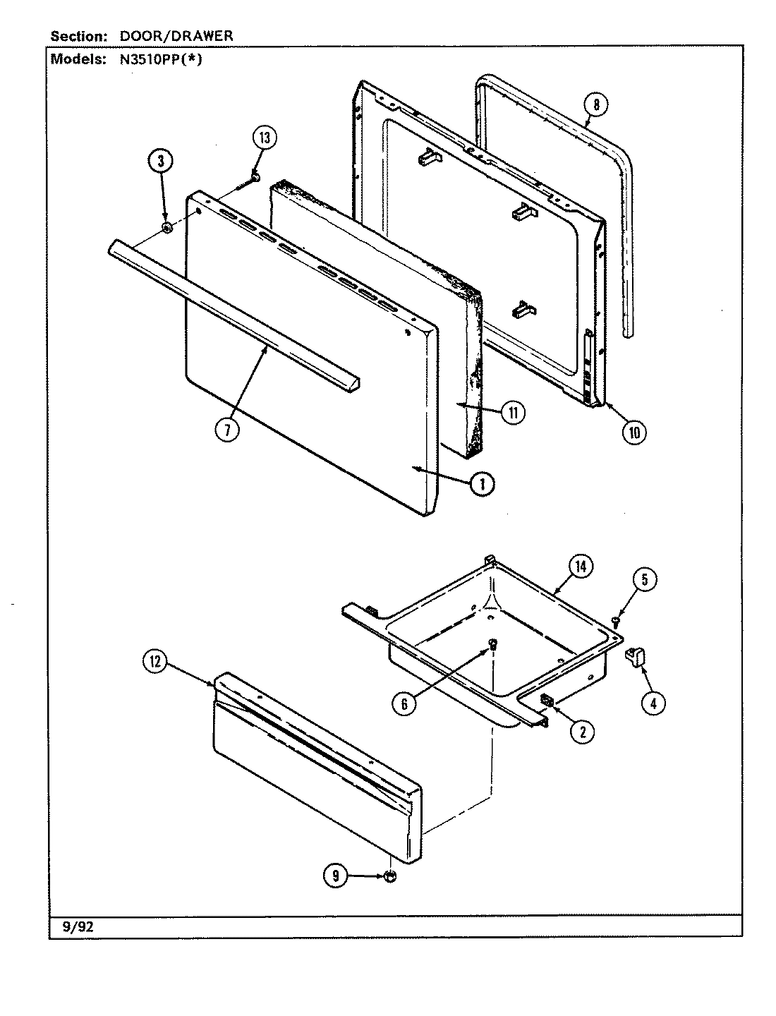 05 - DOOR/DRAWER (N3510PPx)