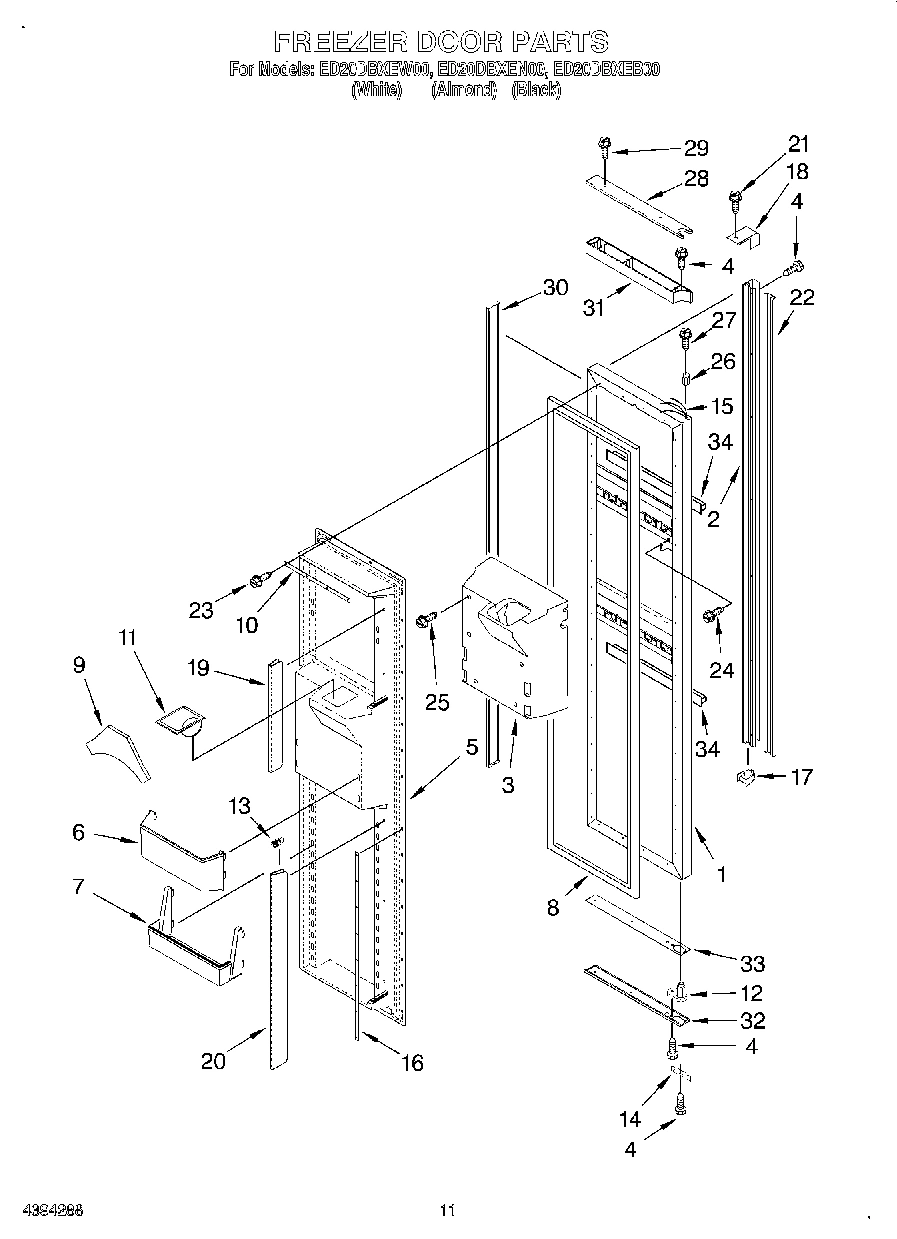 07 - FREEZER DOOR
