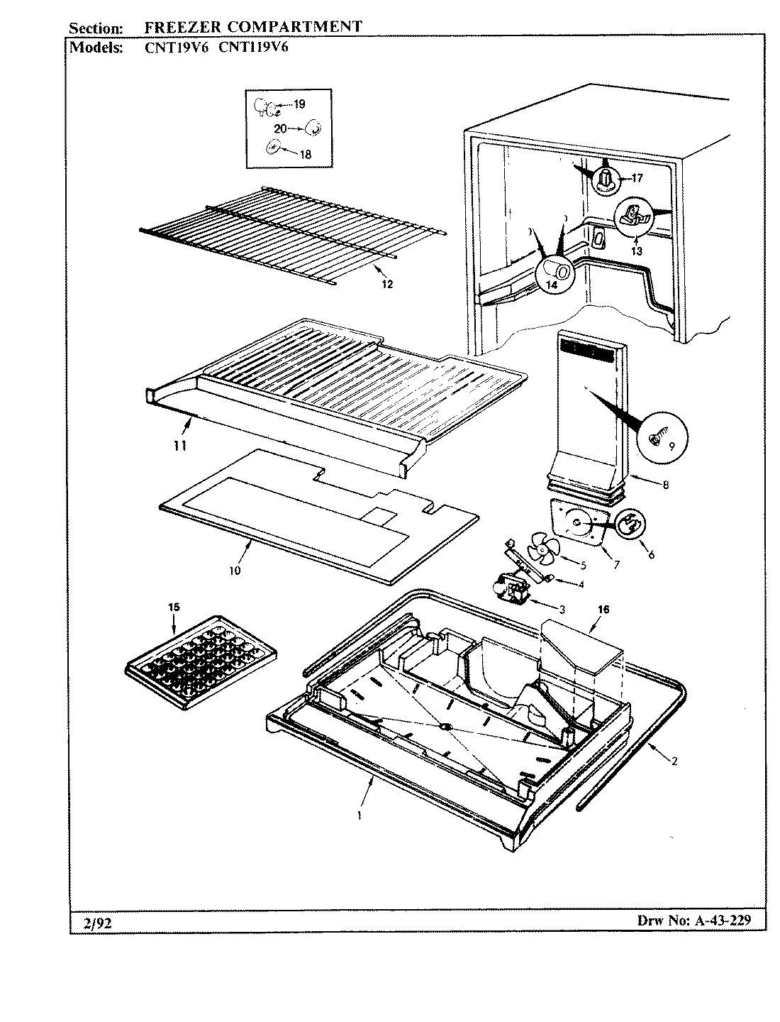 02 - FREEZER COMPARTMENT