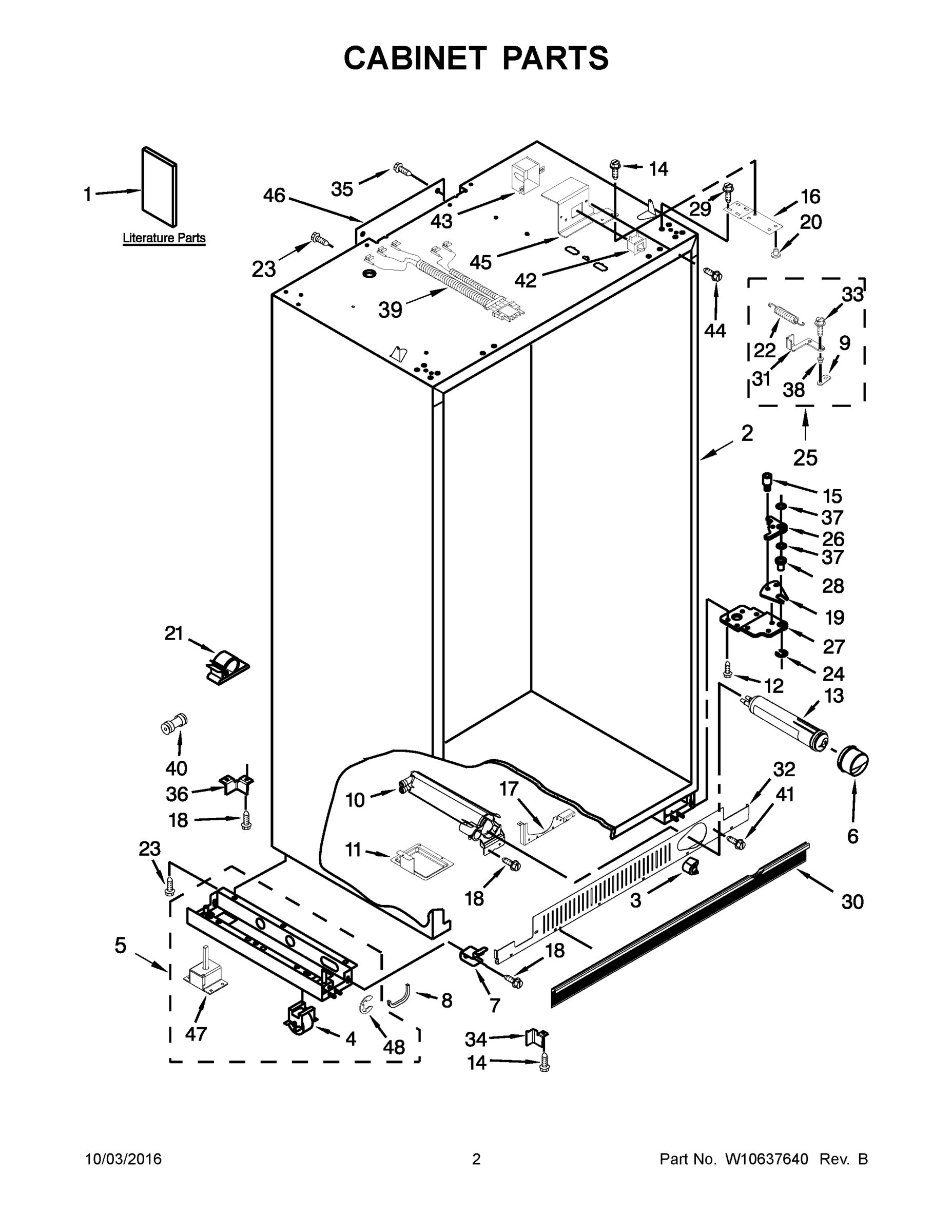 02 - CABINET PARTS