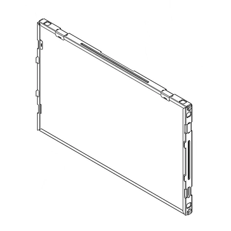 W11458357 Whirlpool Door Glass