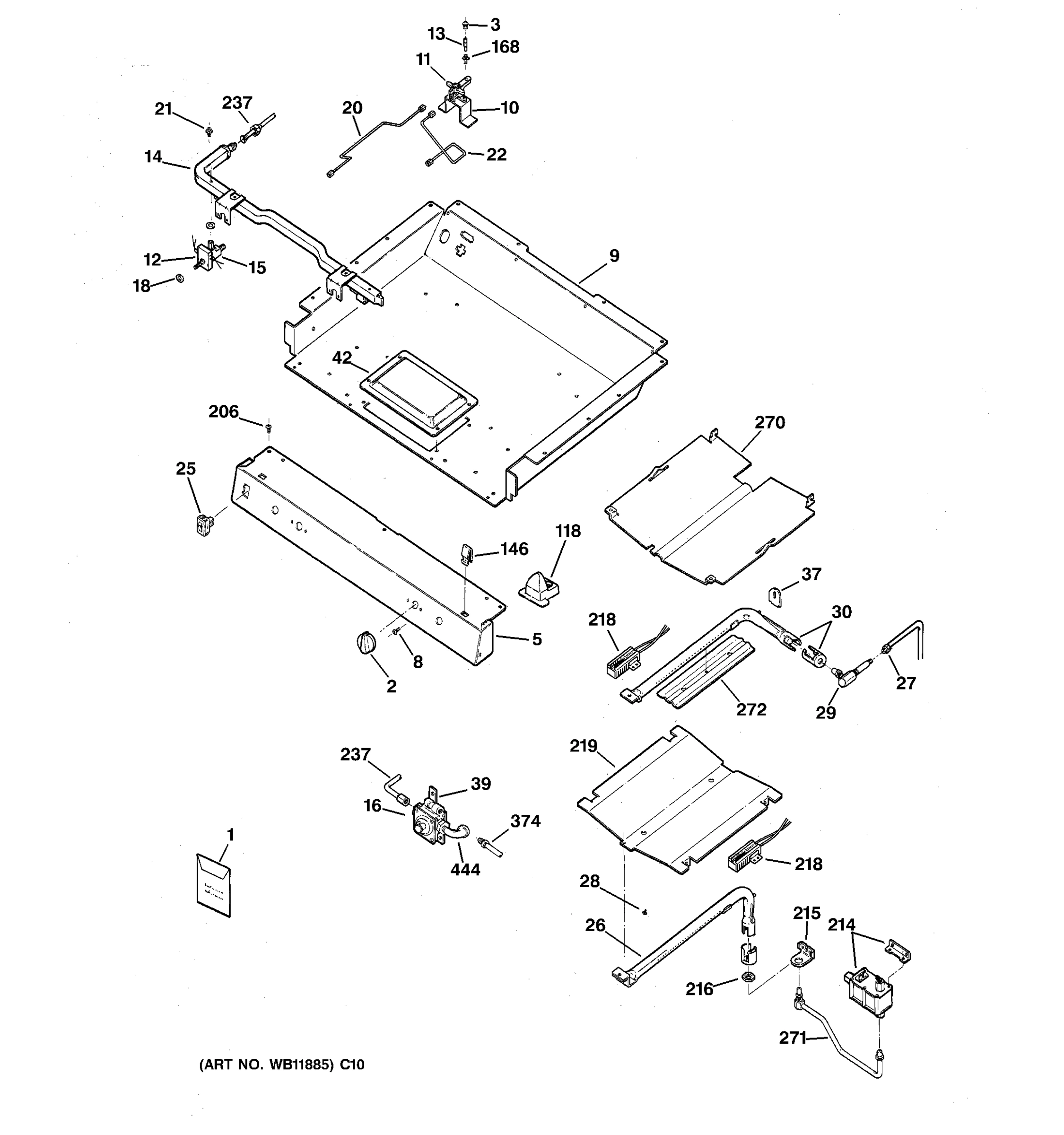 GAS & BURNER PARTS