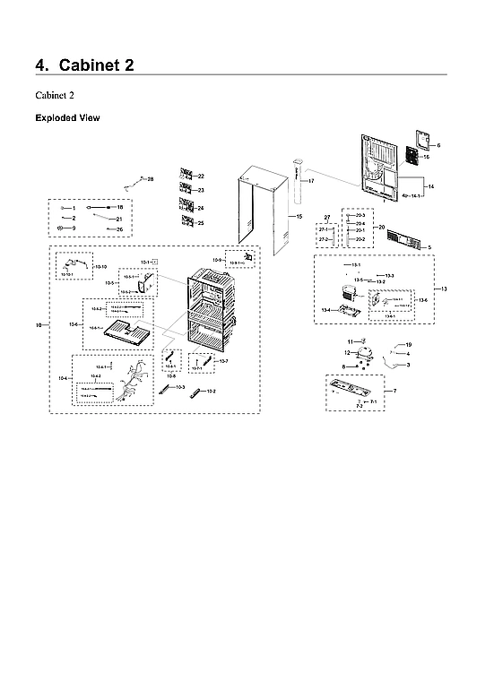 CABINET 2 PARTS