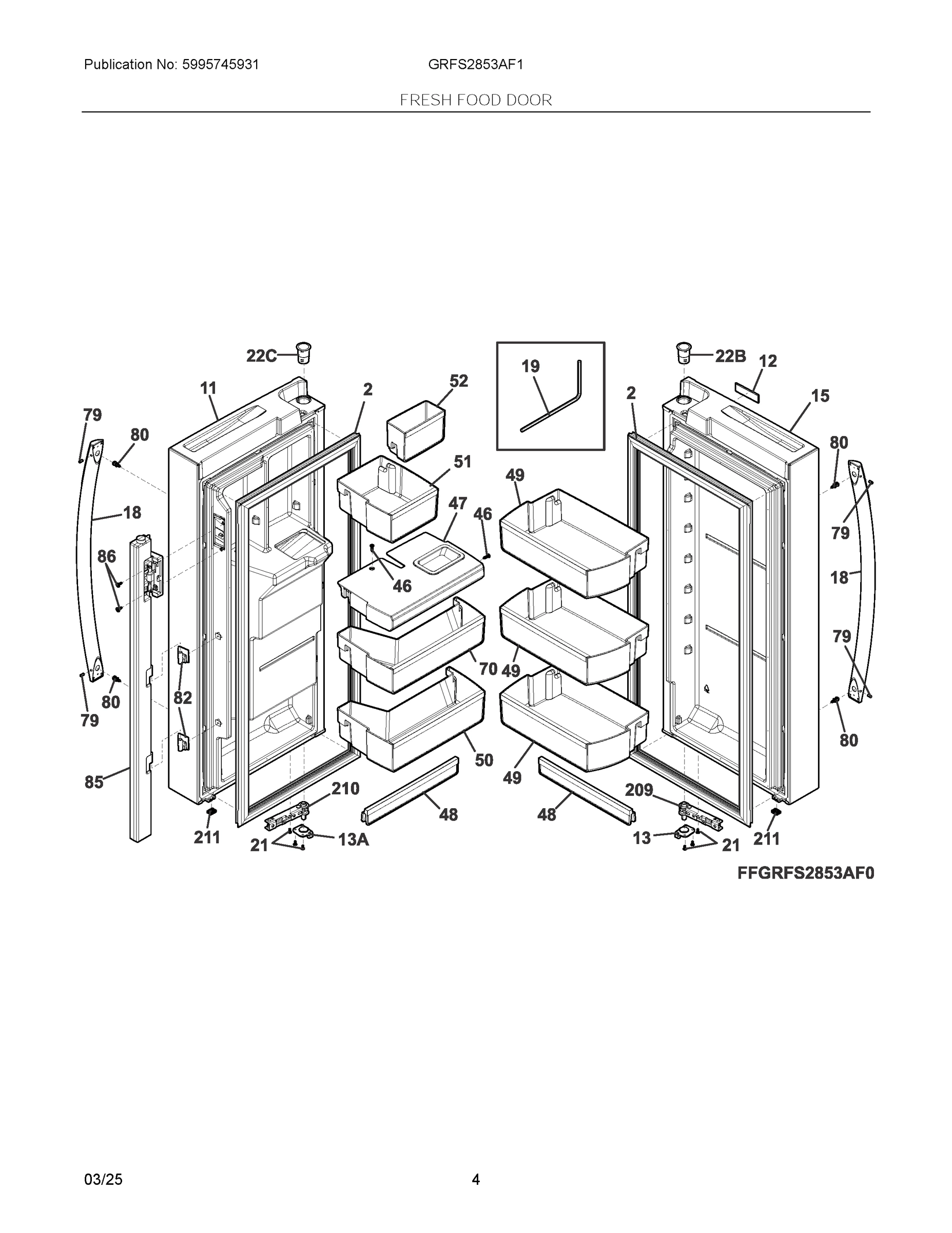 03 - FRESH FOOD DOOR