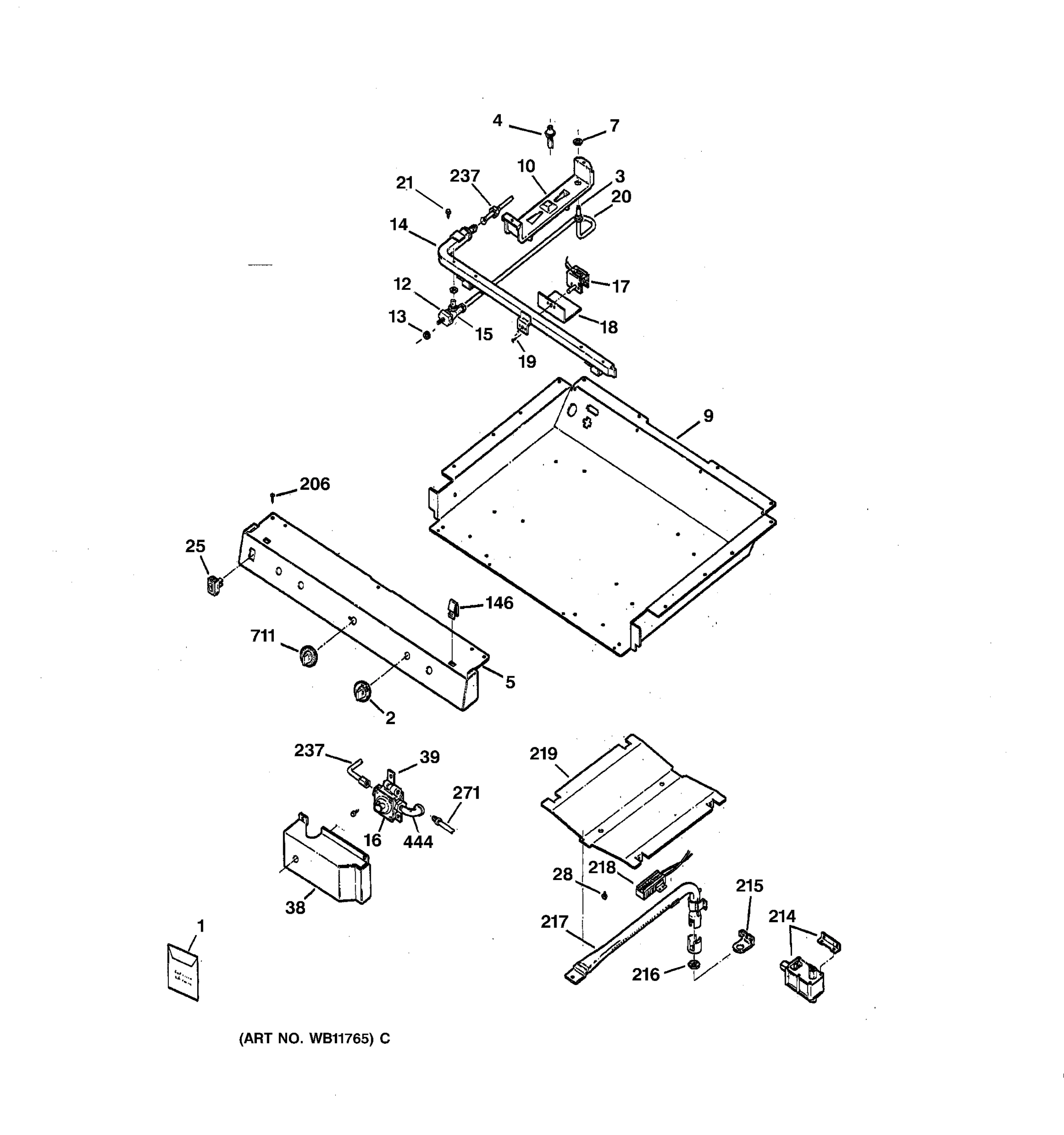 GAS & BURNER PARTS