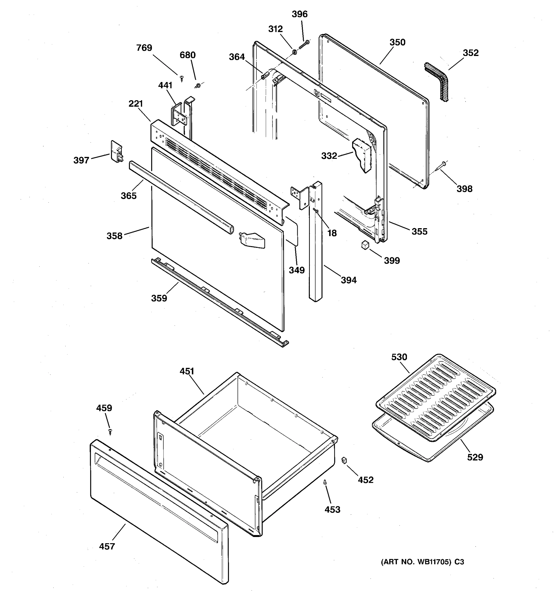 DOOR & DRAWER PARTS