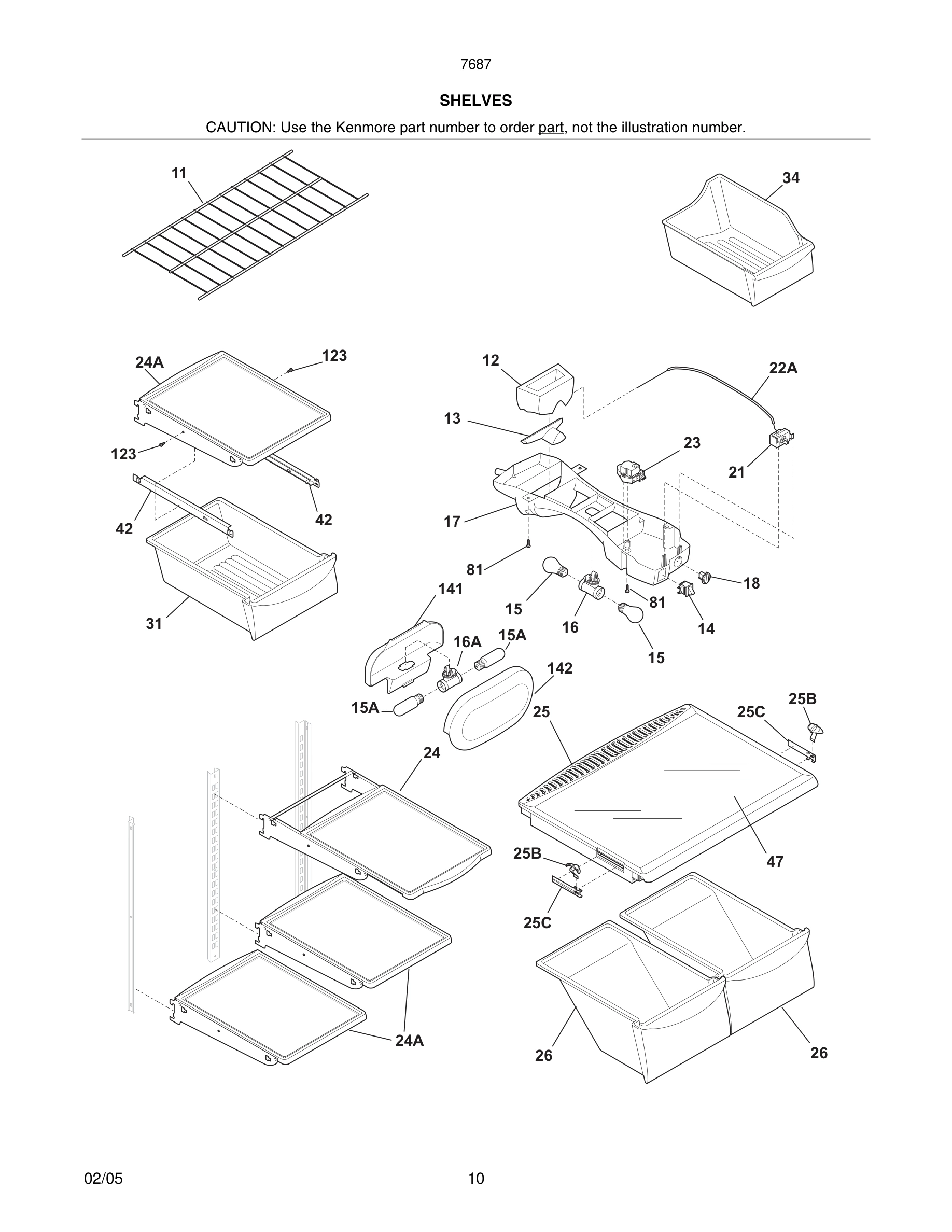 11 - SHELVES