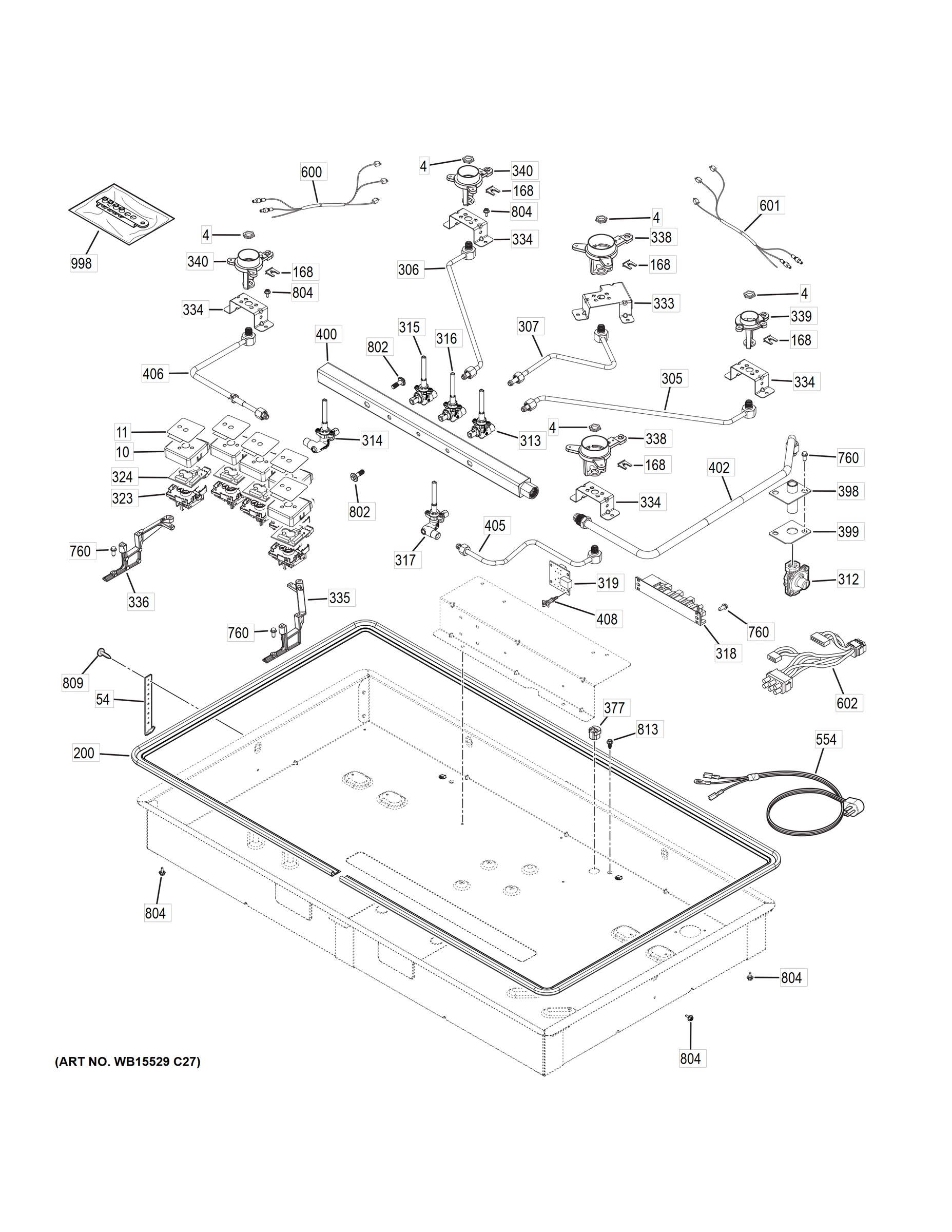 GAS & BURNER PARTS