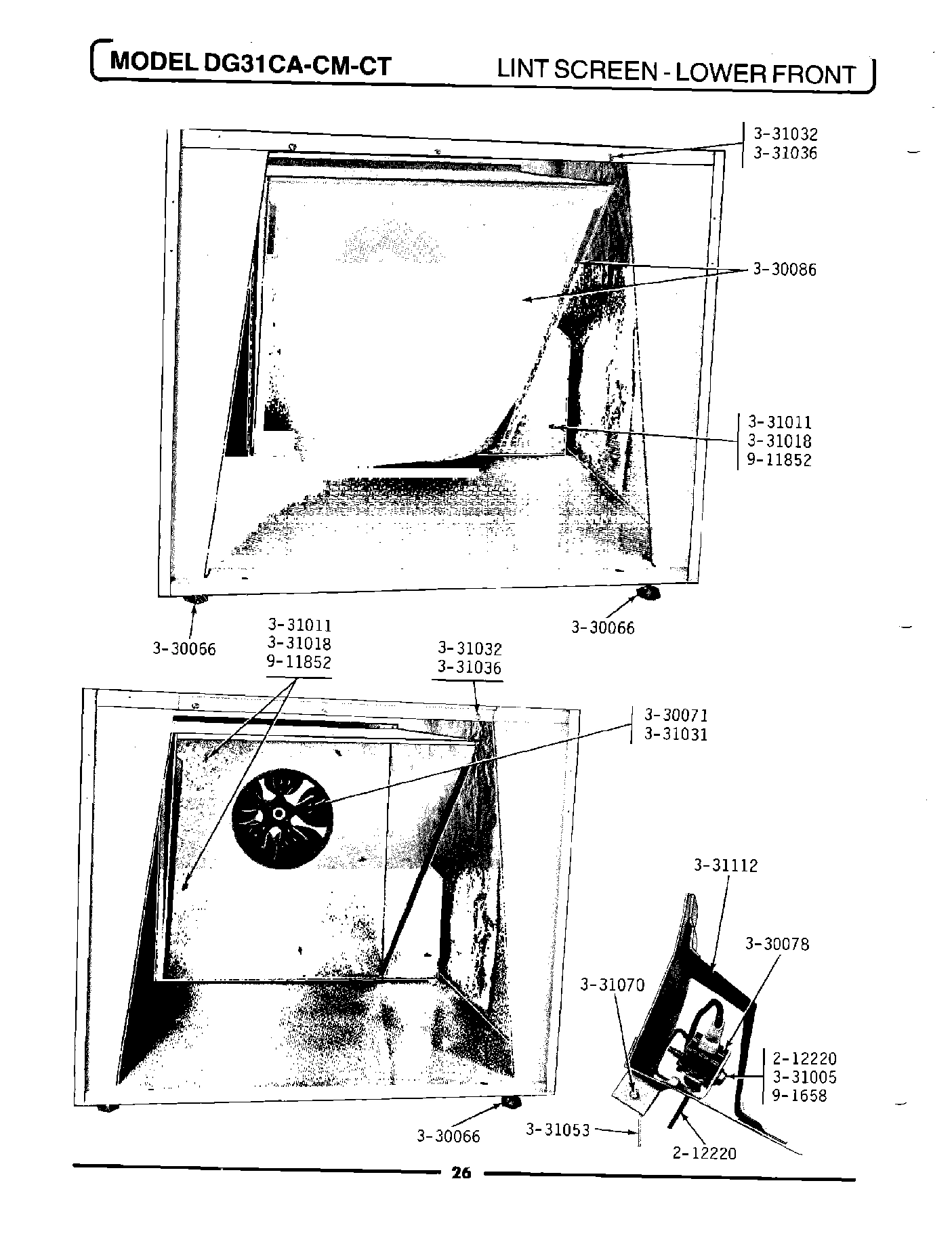 09 - LINT SCREEN-LOWER FRONT