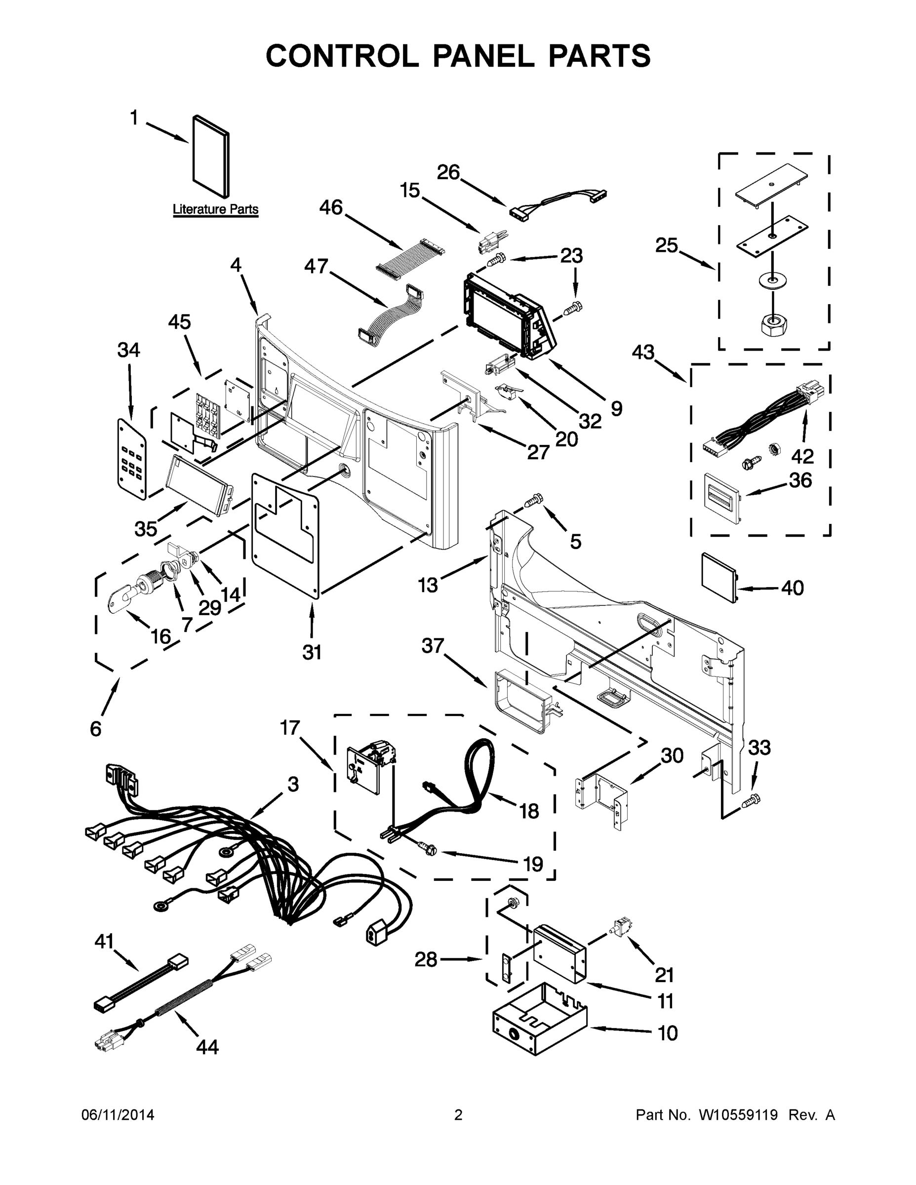 02 - CONTROL PANEL PARTS